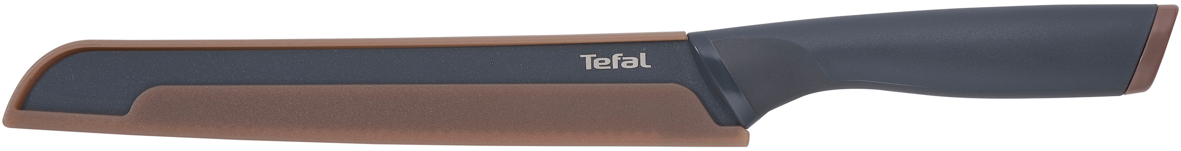Tefal Brotmesser »Fresh Kitchen« 20 cm, Klingen aus rostfreiem Stahl, Titan-Versiegelung, Klingenschutz