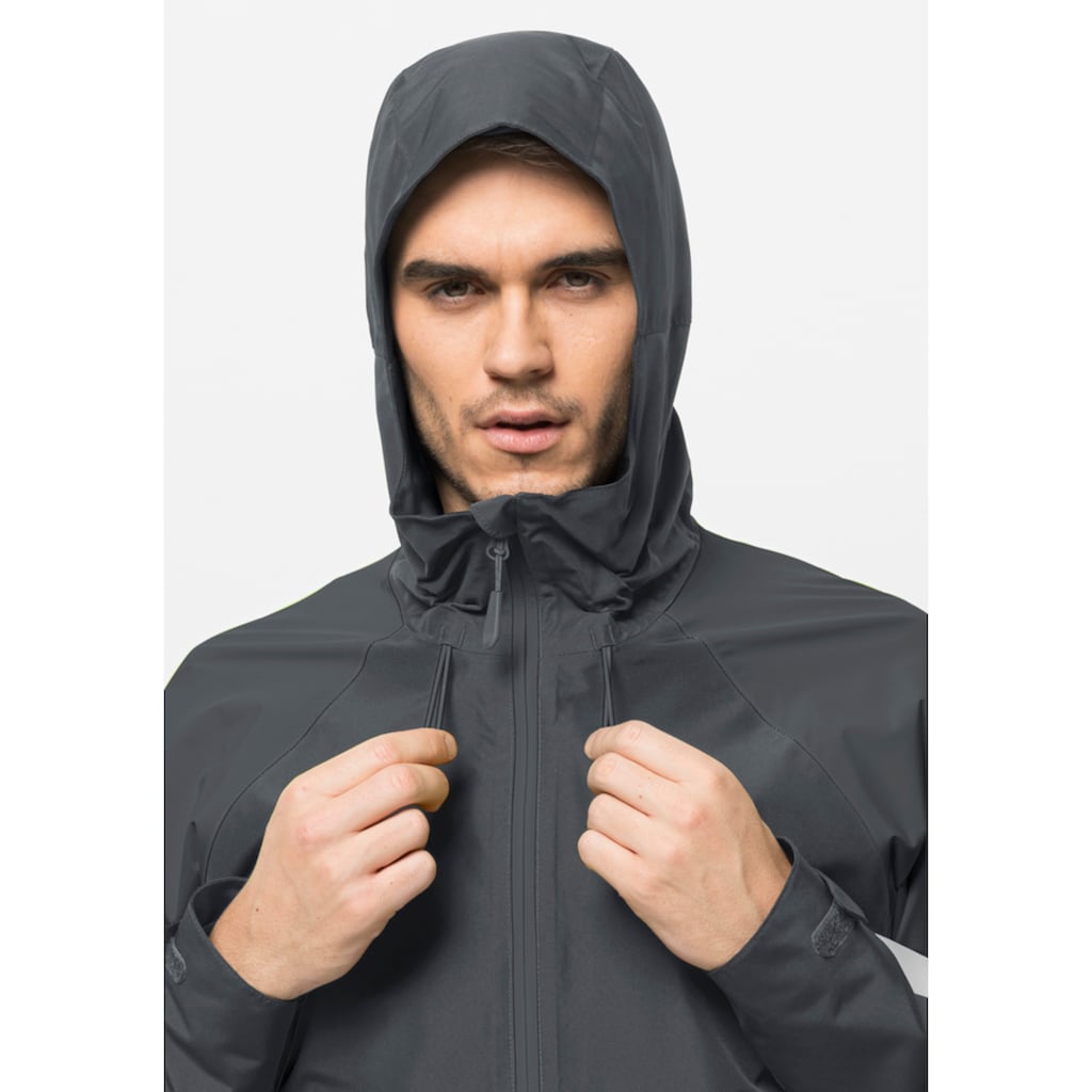 Jack Wolfskin Fahrradjacke »MOROBBIA 2L JKT M«, mit Kapuze