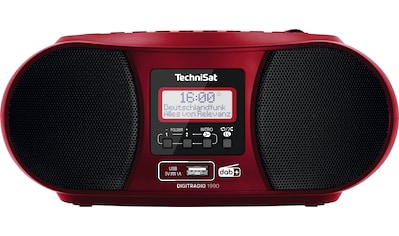 TechniSat Digitalradio (DAB+) »DIGITRADIO 1990«, (Bluetooth Digitalradio ( DAB+)-UKW mit RDS 3 W), CD-Player ➥ 3 Jahre XXL Garantie | UNIVERSAL