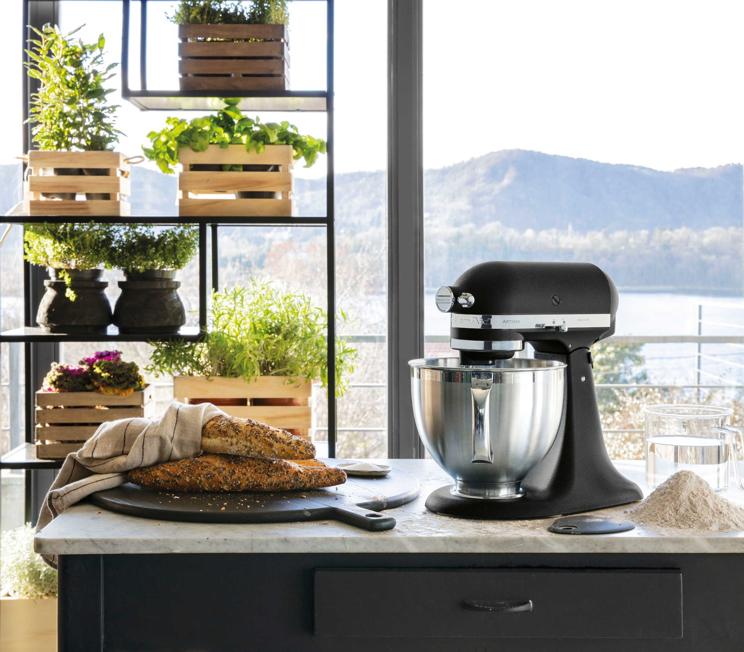 KitchenAid Küchenmaschine »Artisan 5KSM185PSEBK«