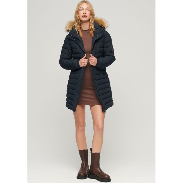 Kapuze Superdry bei LENGTH MID PUFFER«, »FUJI Steppjacke mit HOODED ♕