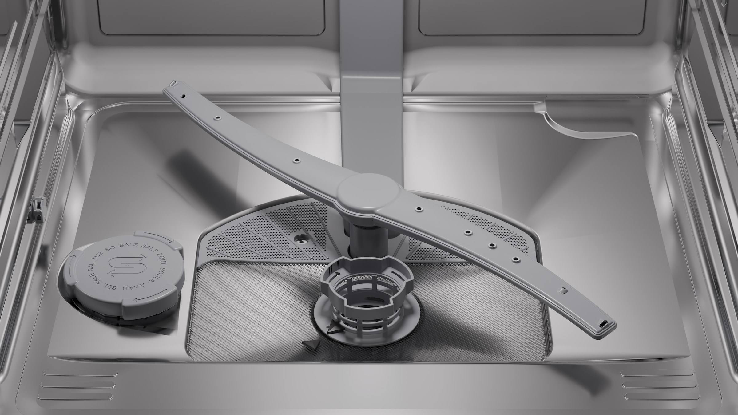 BOSCH Unterbaugeschirrspüler Serie 6 »SMU6ECS18E« 14 tlg. Maßgedecke Optimiertes Trocknen durch automatische Türöffnung und extrem leise