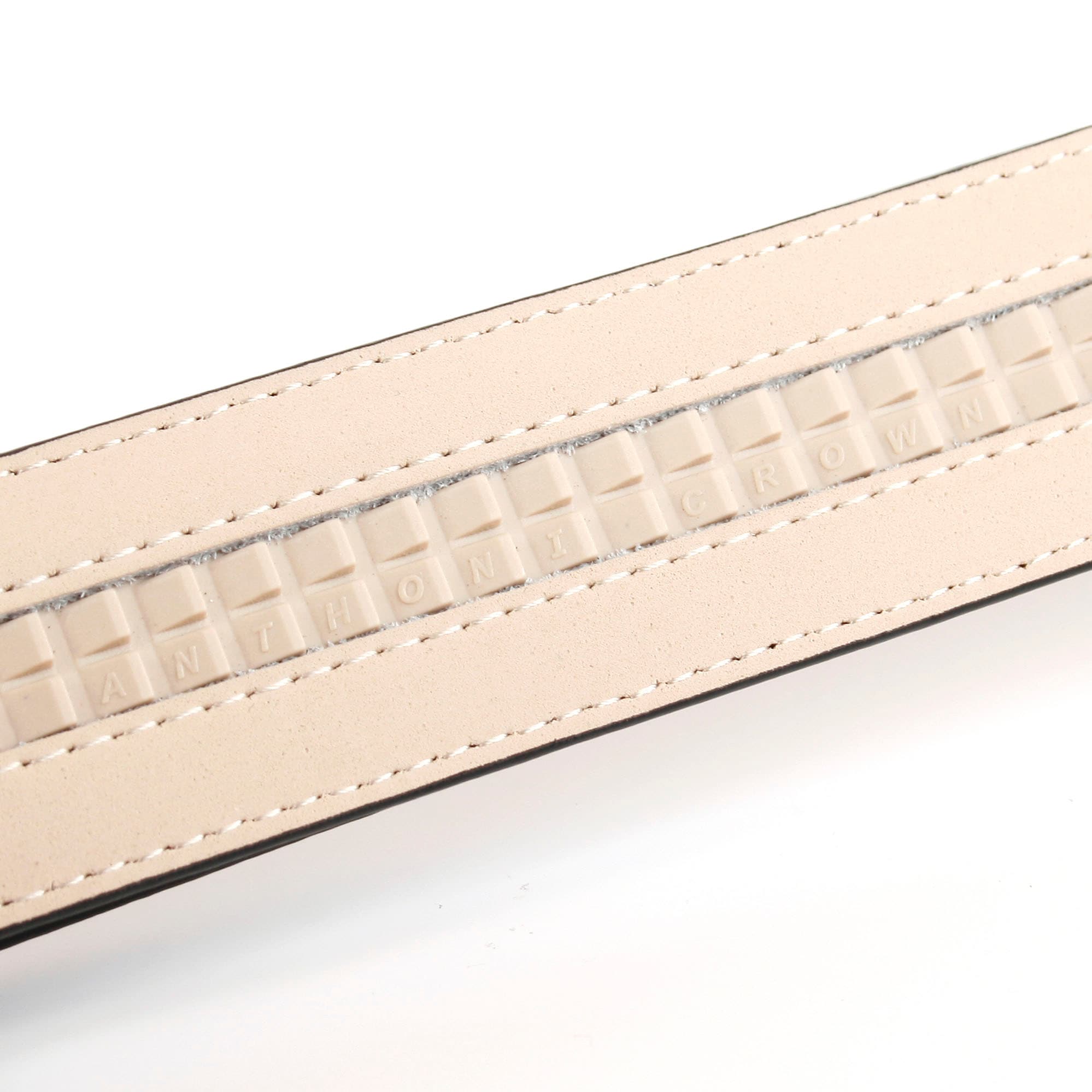 Anthoni Crown Ledergürtel, mit Metallschließe in Bicolor