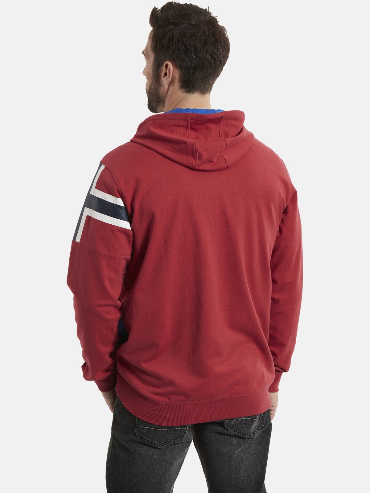 Jan Vanderstorm Kapuzensweatjacke »Sweatjacke ANTOO«