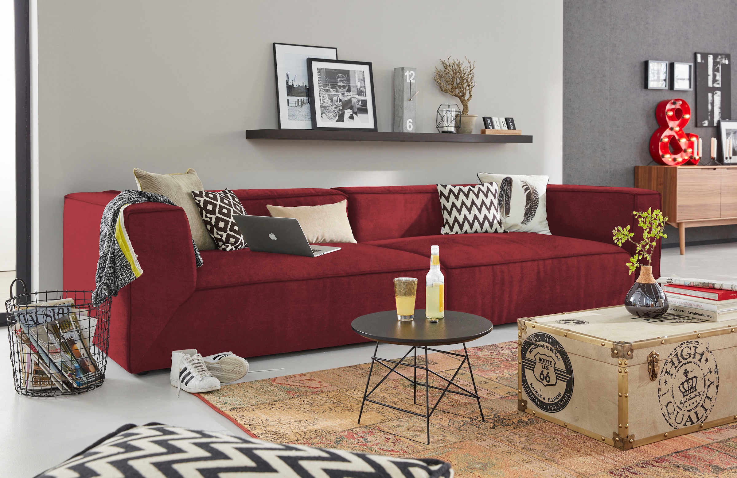 TOM TAILOR HOME Big-Sofa »BIG CUBE«, TOM TAILOR Big-Sofa >>BIG CUBE