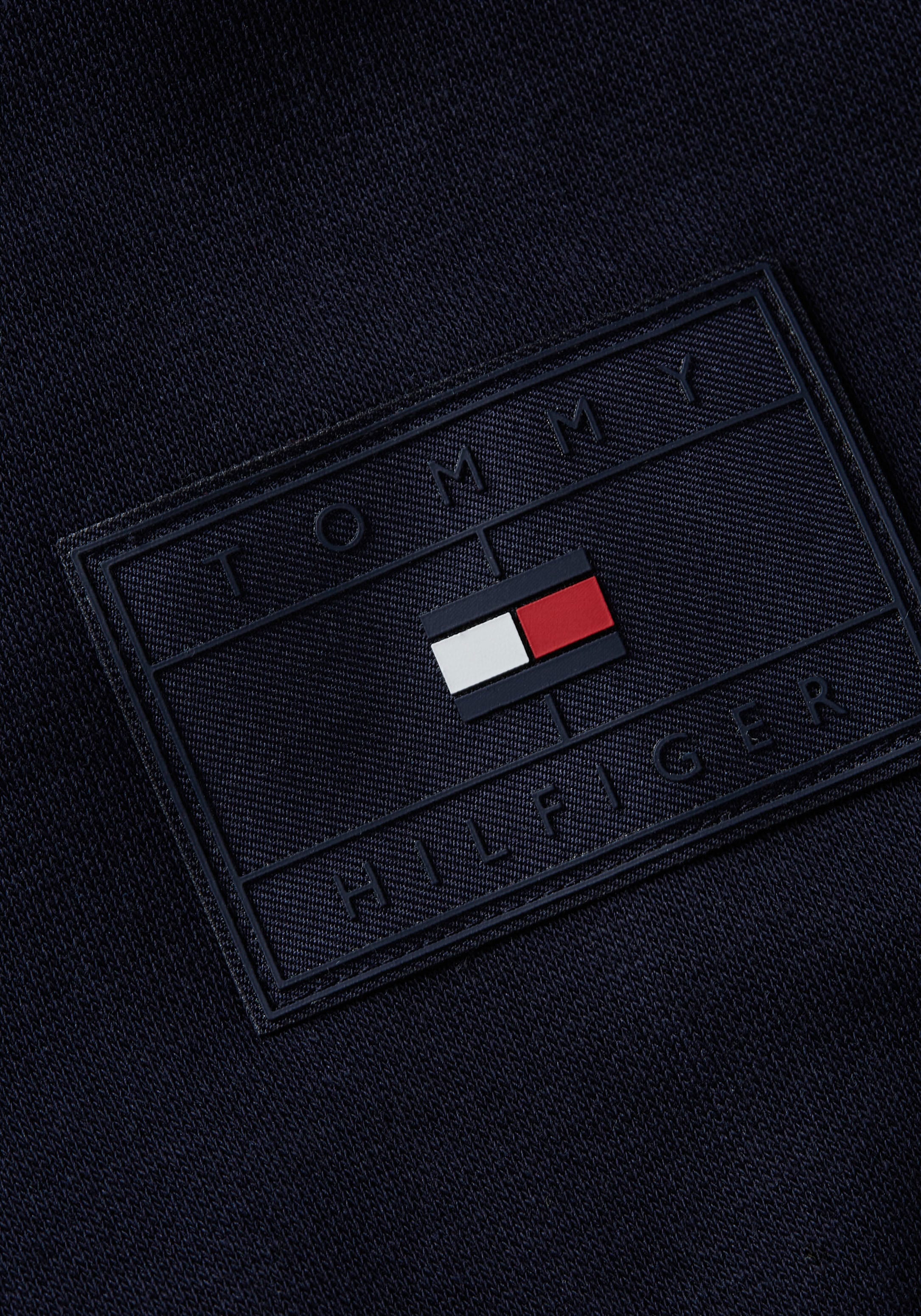 Tommy Hilfiger Sweatshirt »BADGED GRAPHIC CREWNECK«, mit Rippbündchen