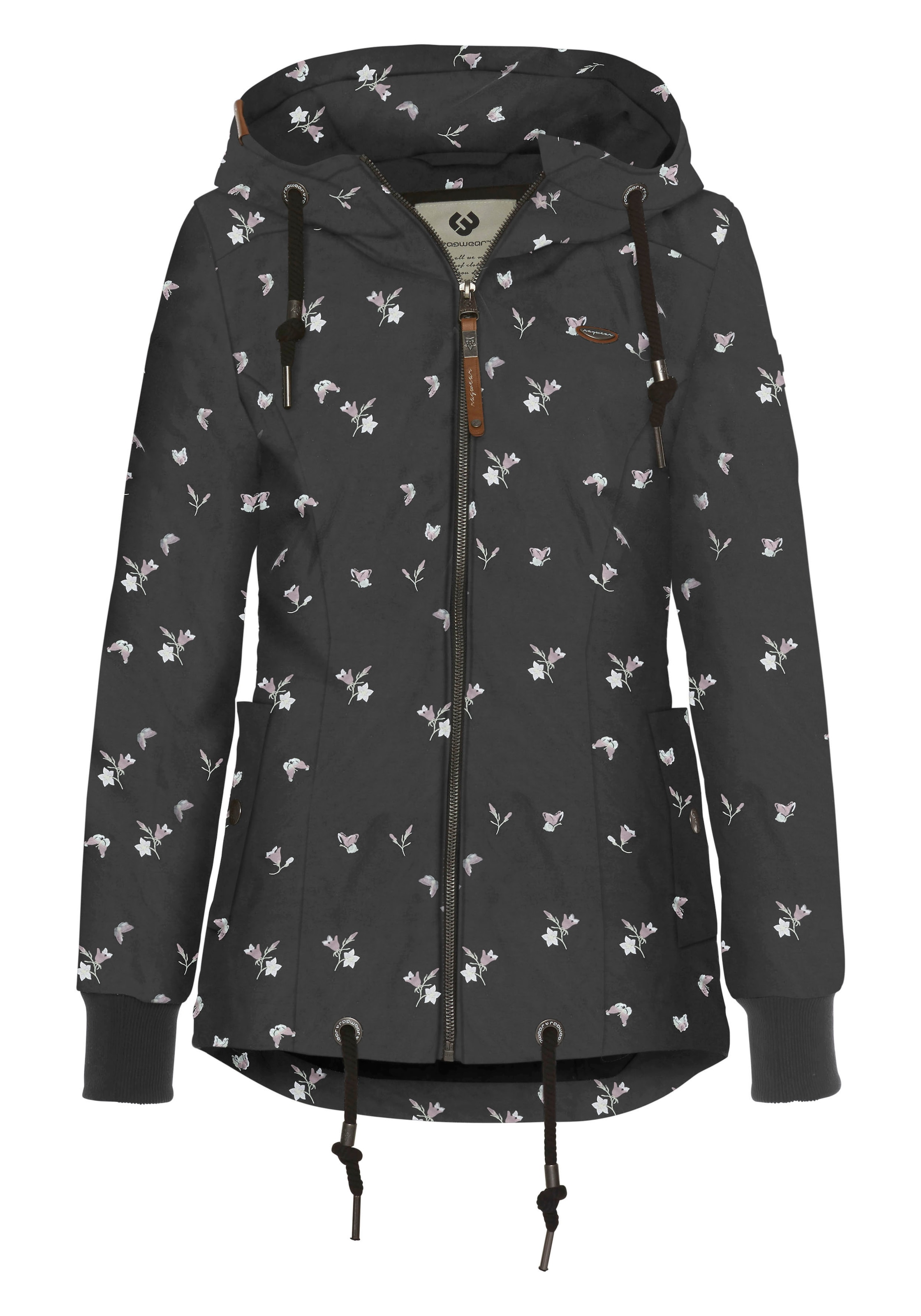 Ragwear Outdoorjacke »DANKA« mit Kapuze Urban Streetwear- Übergangs-Style mit Kapuze