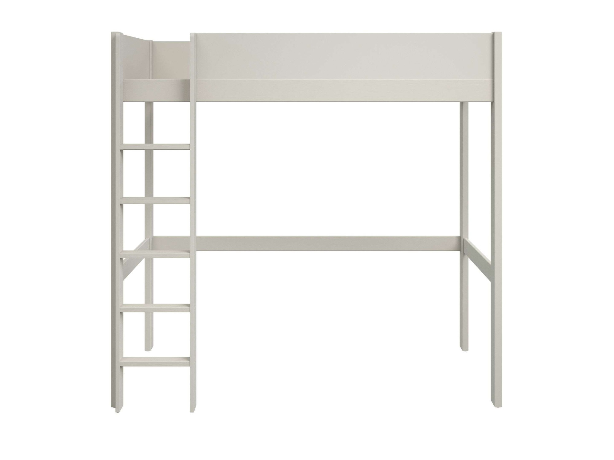 OTTO home Hochbett »Tipo – FSC®-zertifiziertes Massivholz mit viel Freiraum darunter« B/H/T 207,7x190x105cm,  Flexible Leiter-Montage, Rundum-Schutz und optimale Raumnutzung