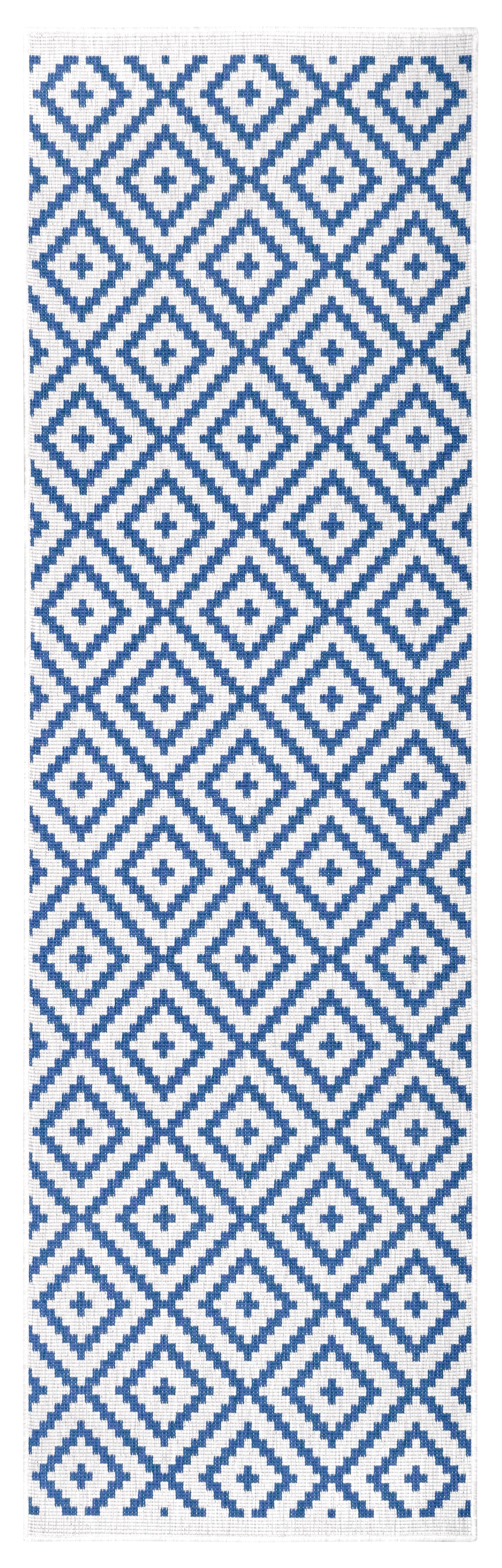 my home Läufer »Ronda Wendeteppich«, rechteckig, 5 mm Höhe, Sisal-Optik, Flachgewebe, In- und Outdoor, geometrisches Boho Design