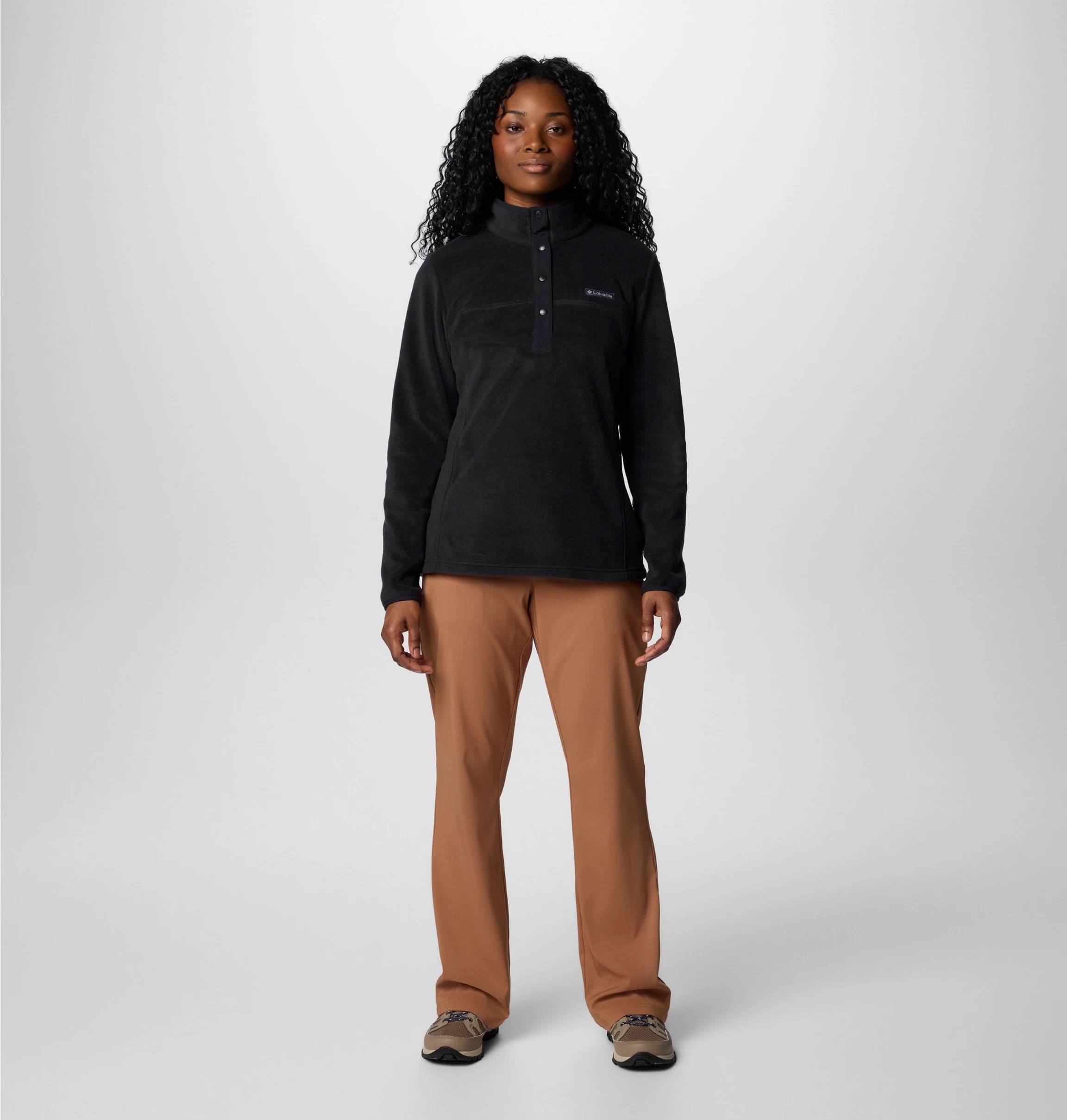 Columbia Fleecepullover »BENTON SPRINGS 1/2 SNAP PULL OVER II«, (1 tlg.)