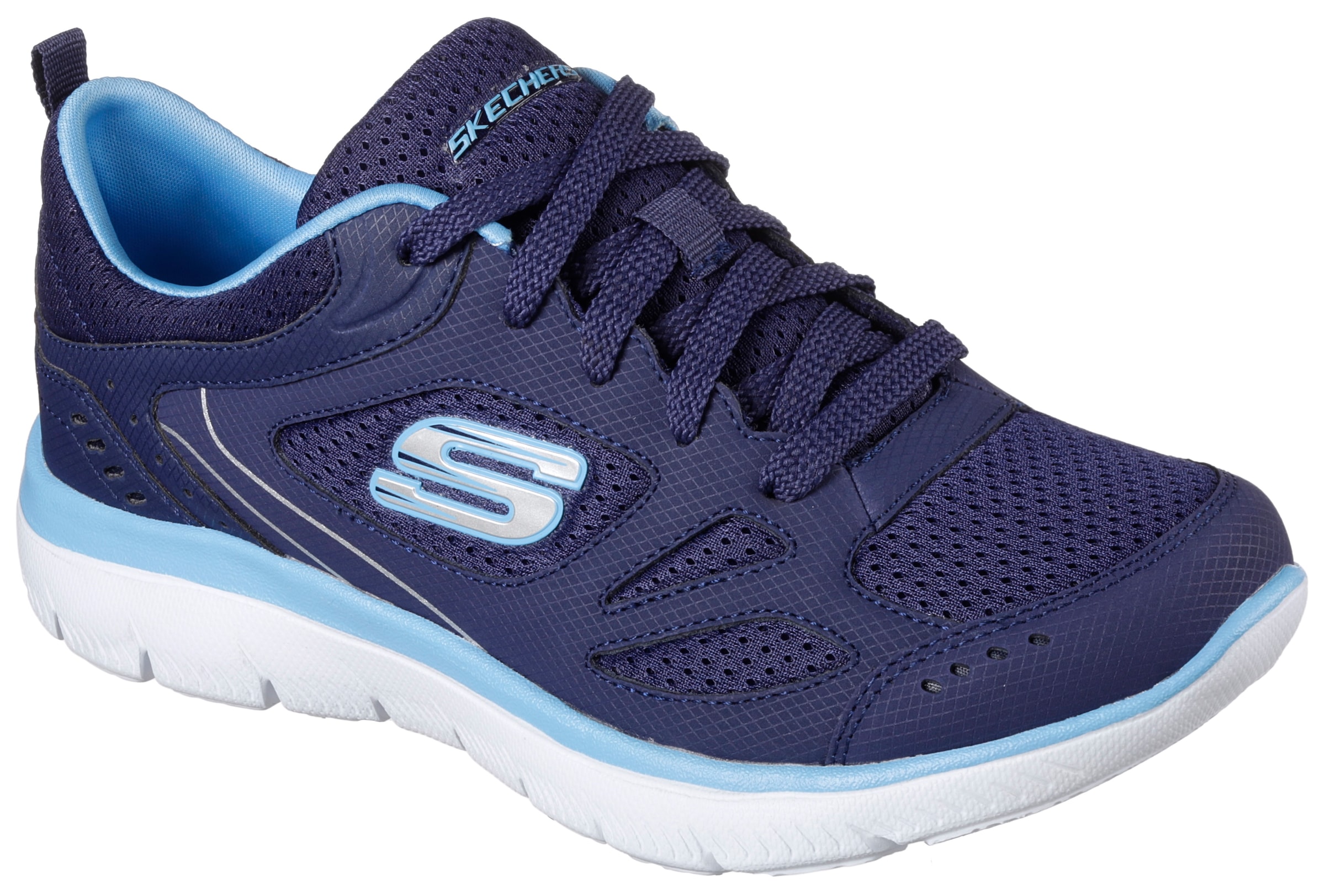 Skechers Sneaker »SUMMITS-SUITED«, Freizeitschuh, Trainingsschuh, Schnürschuh mit weicher Polsterung