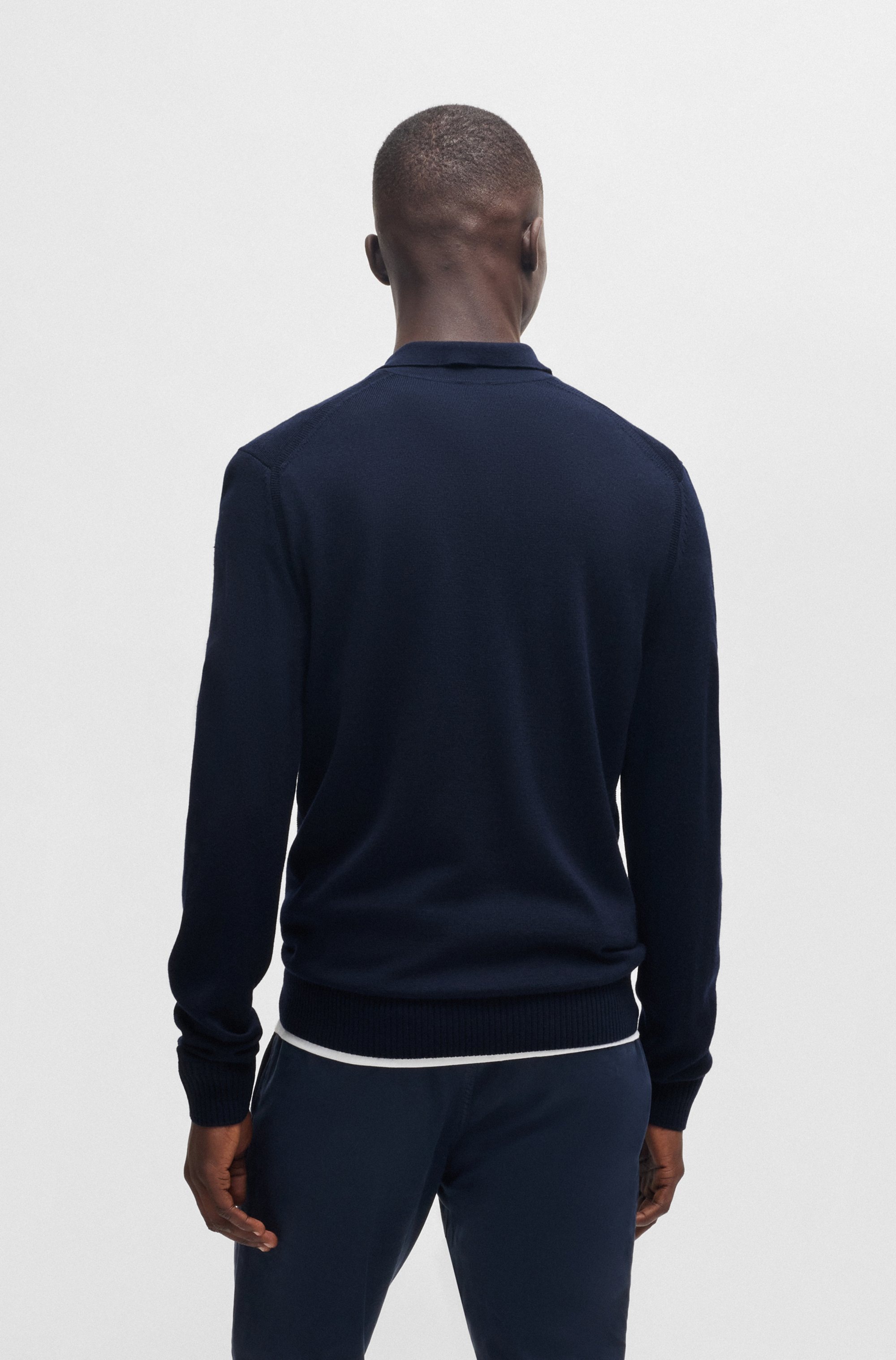 BOSS ORANGE Strickpullover »Avac«, mit Rundhalsausschnitt