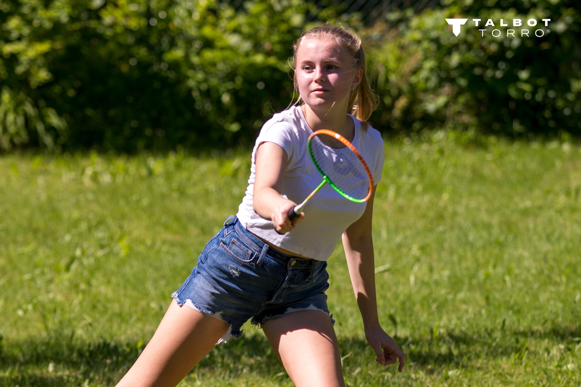 Talbot-Torro Badmintonschläger »Talbot-Torro Badminton Set "4 Attacker Plus"«