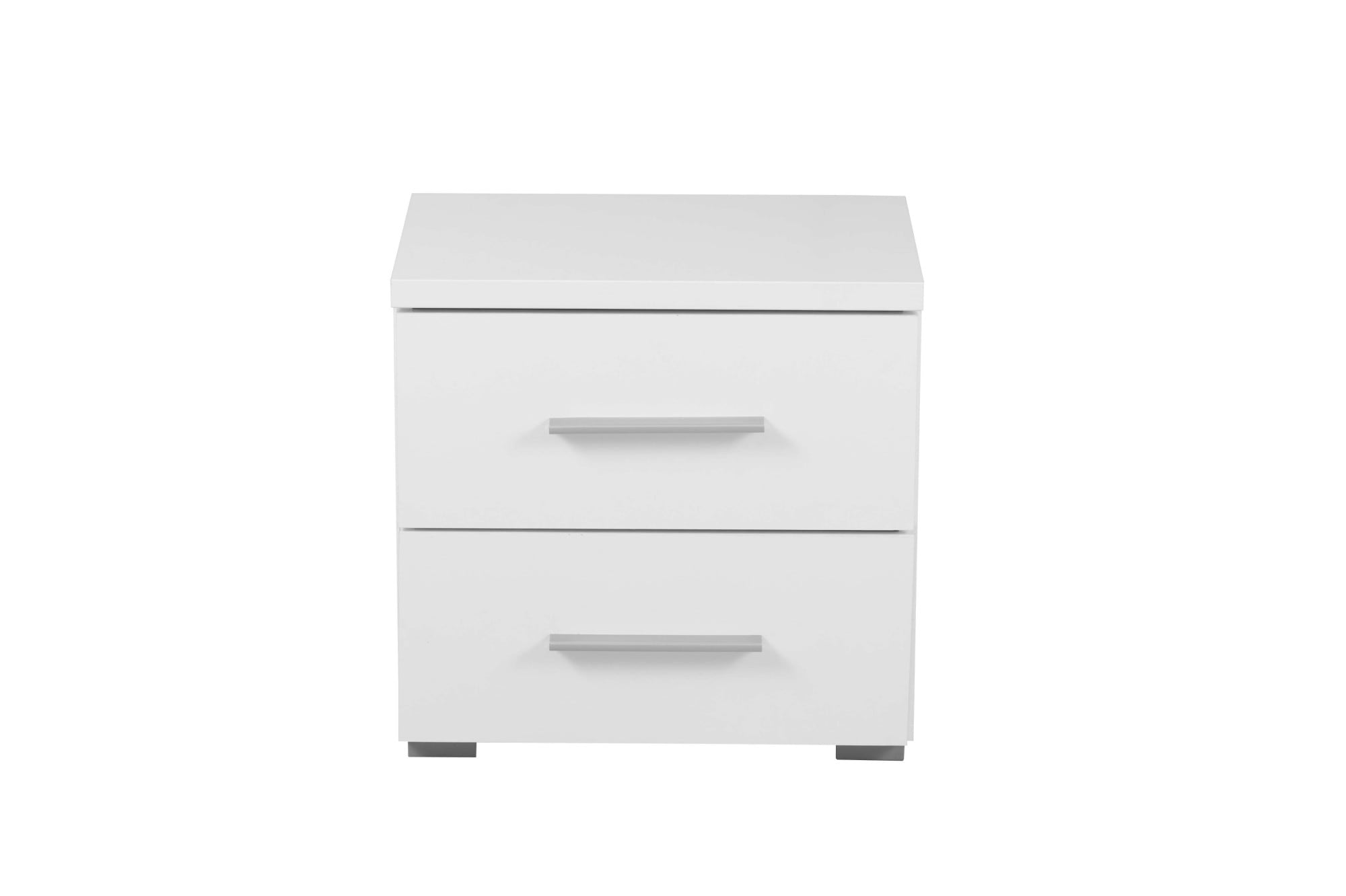 Home affaire Nachtkonsole "Uni Nachttisch, Nachtkommode, Nachtschrank, Beistelltisch, Kommode" Platzsparend, 2 Schubladen, Griff