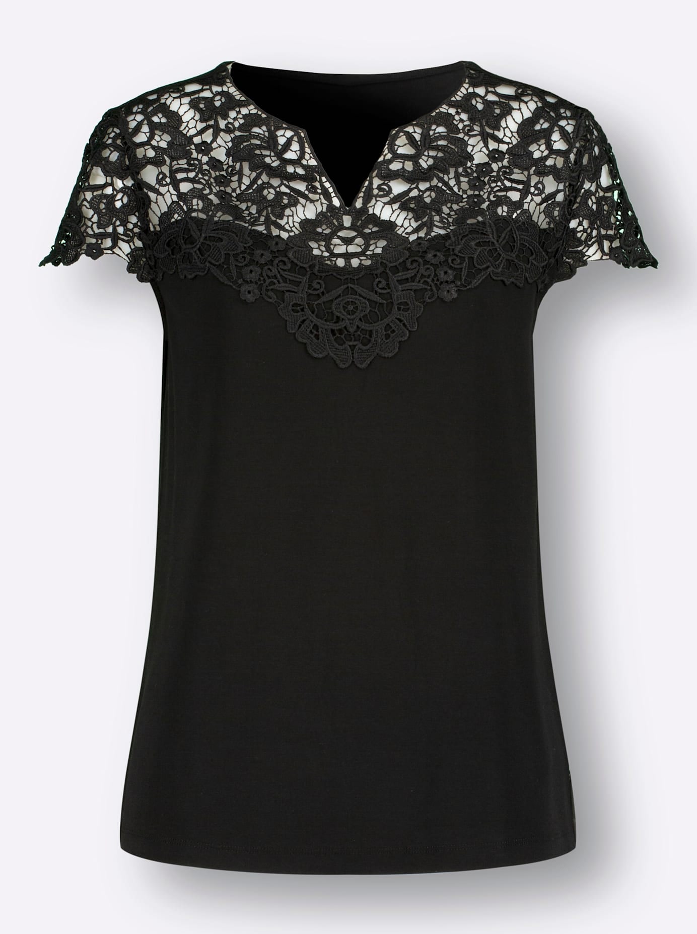 creation L Kurzarmshirt »Shirt«, (1 tlg.)
