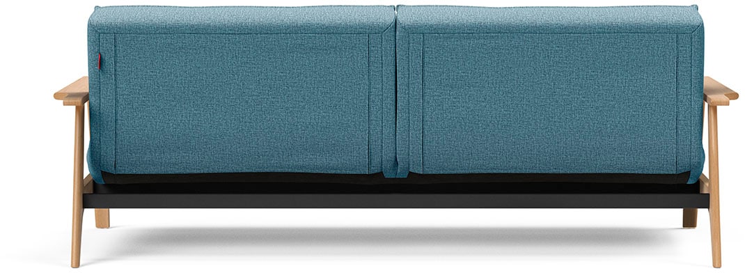 INNOVATION LIVING ™ Schlafsofa »Splitback Frej, Dauerschlafsofa, bequem mit Federkernunterfederung«, mit stabilen Armlehnen, in skandinavischem Design