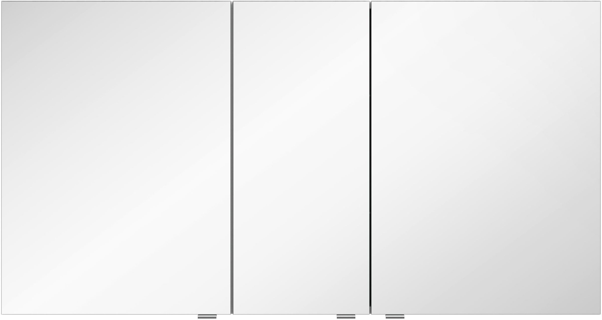 MARLIN Spiegelschrank Türen, XXL doppelseitig verspiegelten Jahren mit Garantie »3980«, vormontiert mit 3