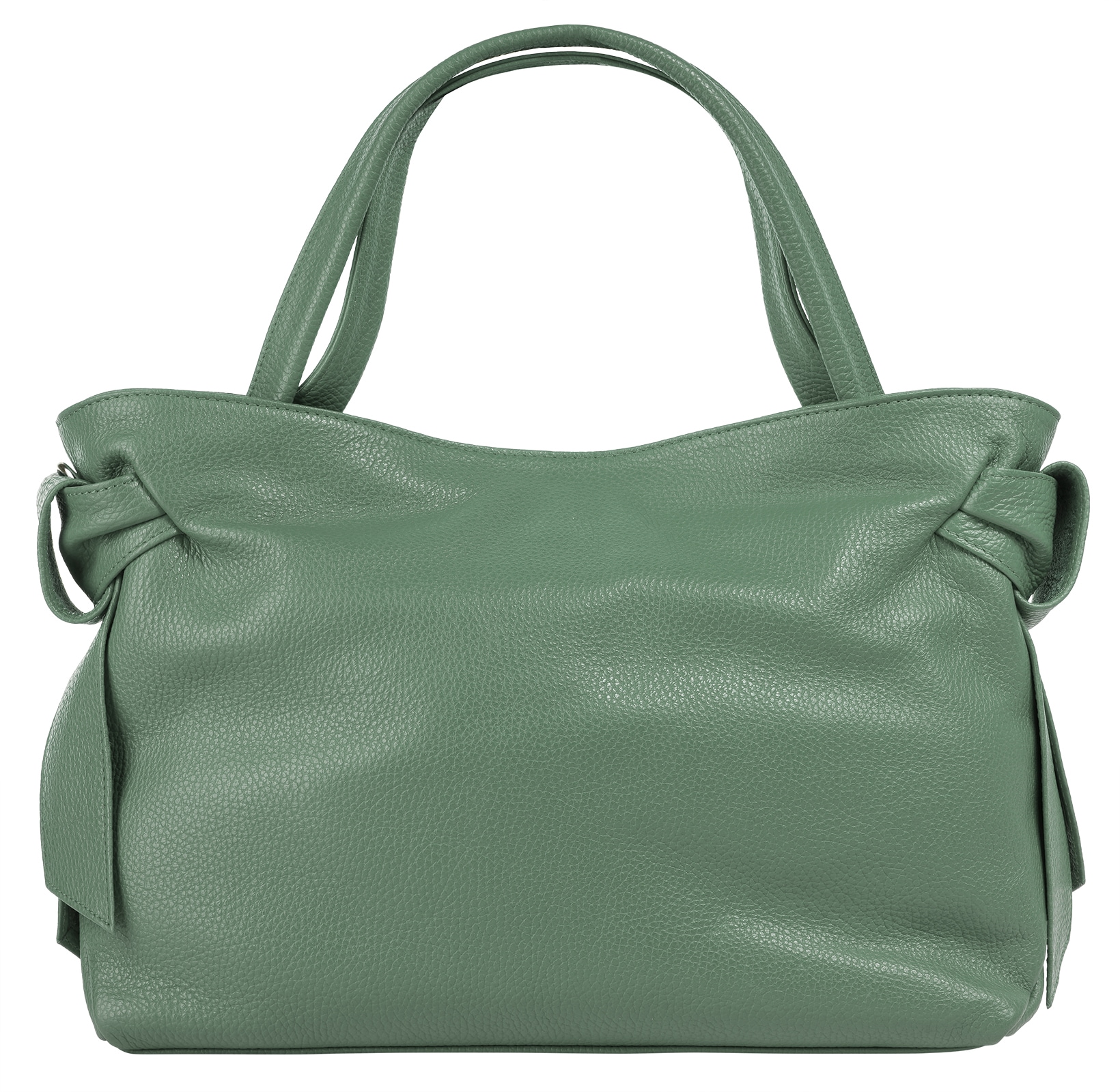 Samantha Look Henkeltasche echt Leder, Made in Italy