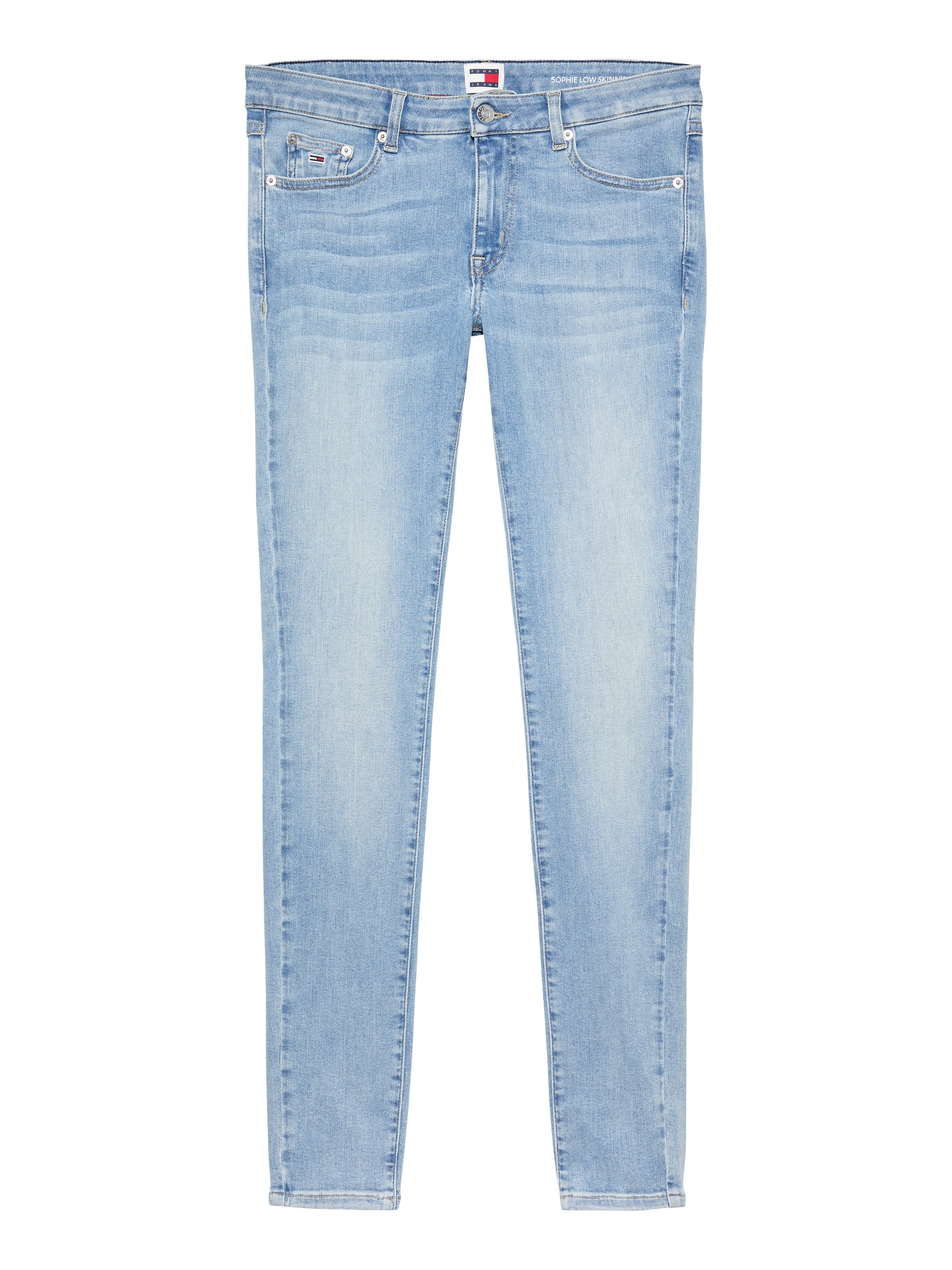 Tommy Jeans Skinny-fit-Jeans »Tommy Jeans Damenjeans Low Waist Skinny«, mit Waschung, Logo-Badge