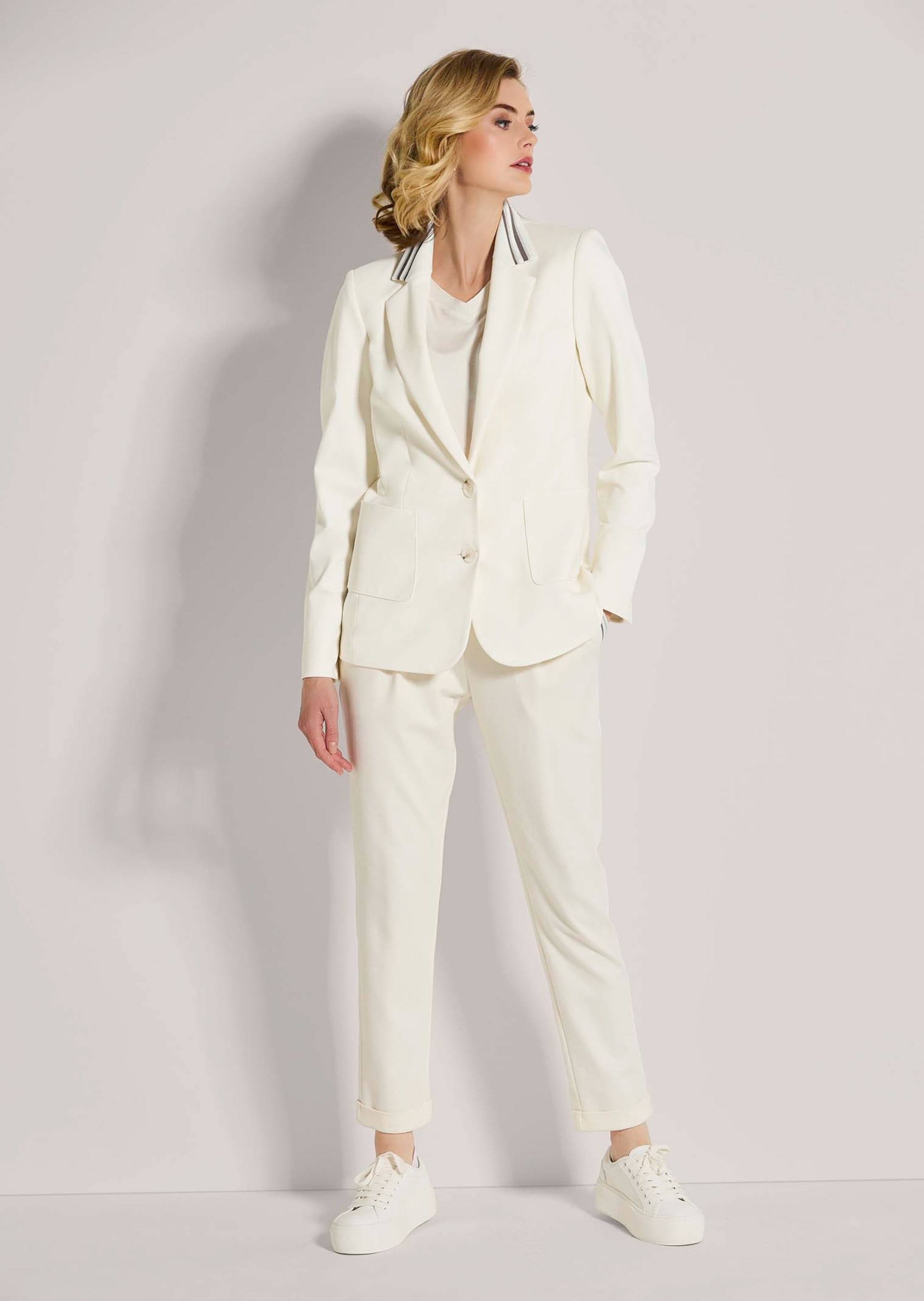 MADELEINE Jerseyblazer »Blazer Langer Jersey-Blazer mit Futter«