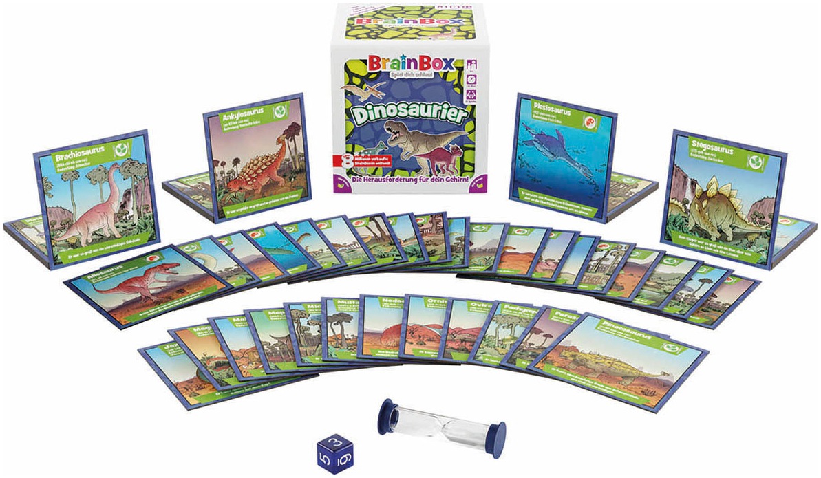 BrainBox Spiel »Dinosaurier«