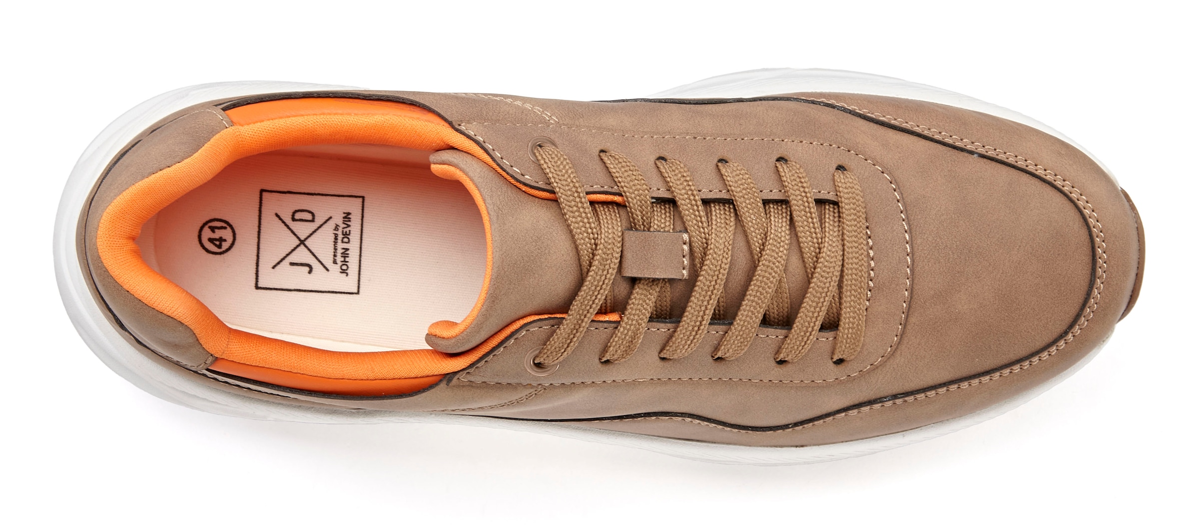 John Devin Sneaker »Schnürschuh«, Freizeitschuh, Schnürhalbschuh, Halbschuh Unisex VEGAN