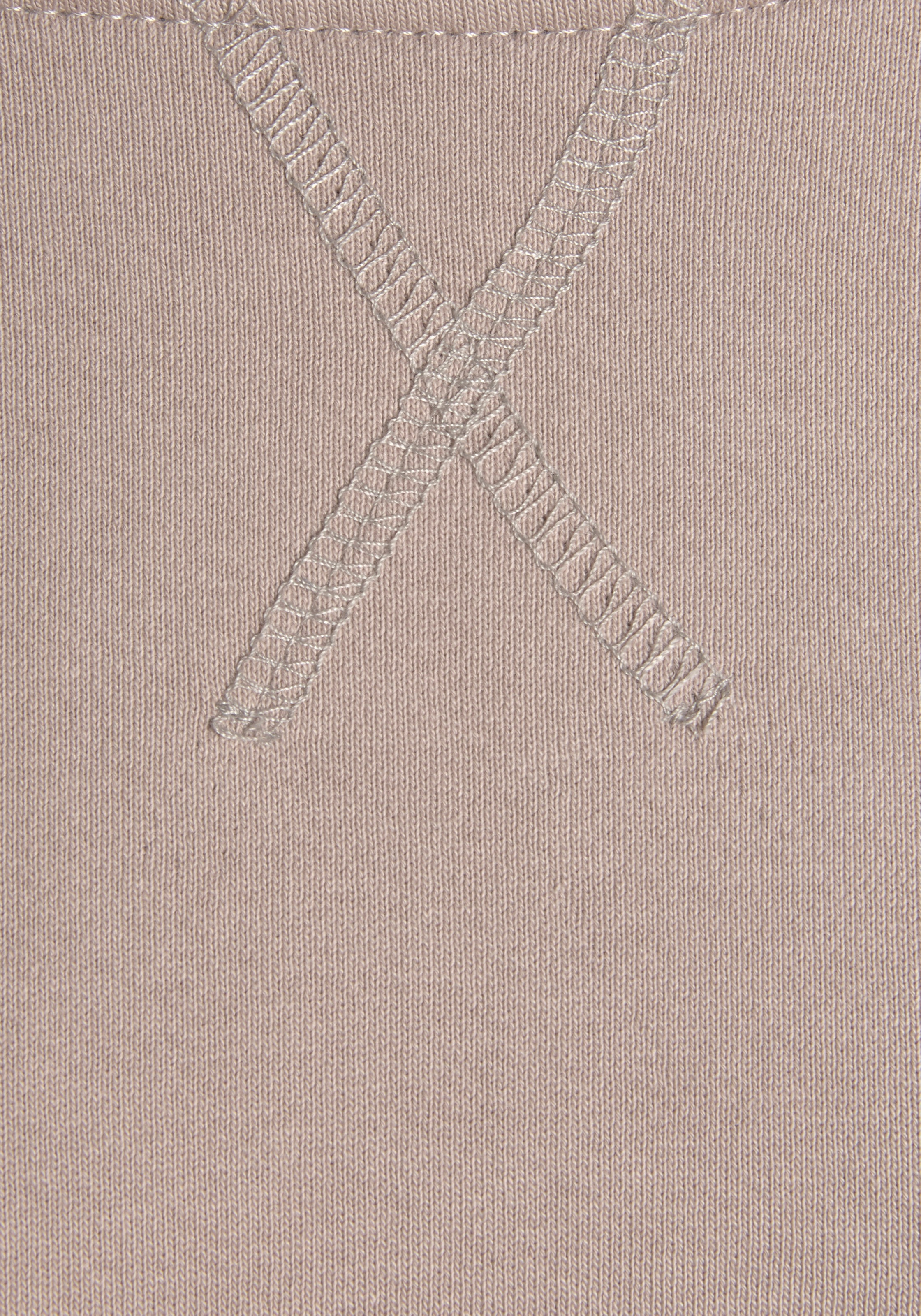 LASCANA Sweatshirt, aus organischer Baumwolle, Loungewear