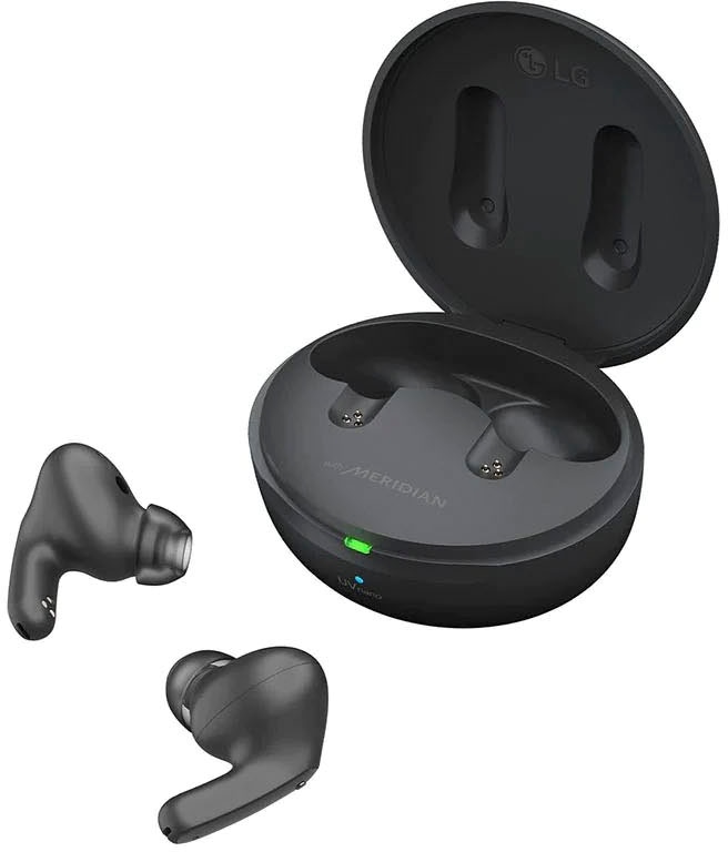 LG In-Ear-Kopfhörer »TONE Free DFP9«, Bluetooth-Wireless, Active Noise Cancelling (ANC)-Sprachsteuerung-UV-Reinigung-LED Ladestandsanzeige-Rauschunterdrückung-Echo Noise Cancellation (ENC)