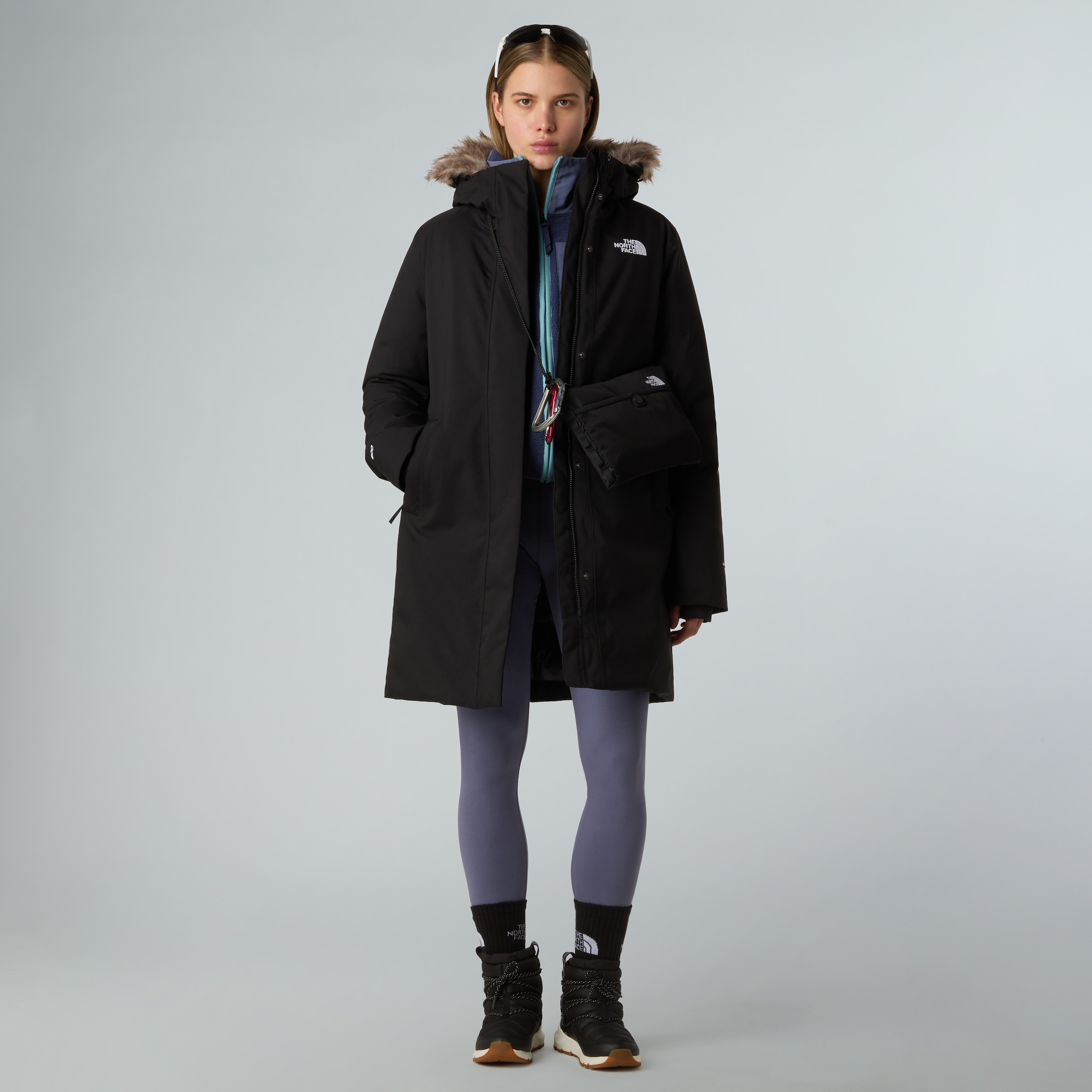 The North Face Daunenmantel »W ARCTIC PARKA« 1 Stk. mit sehr warmer Daunenfüllung, wasserdichte DryVent™-Technologie