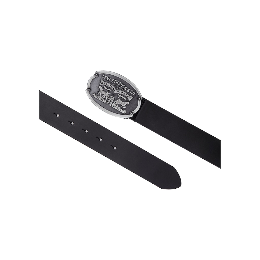 Levi's® Ledergürtel »Billy Plaque Belt«