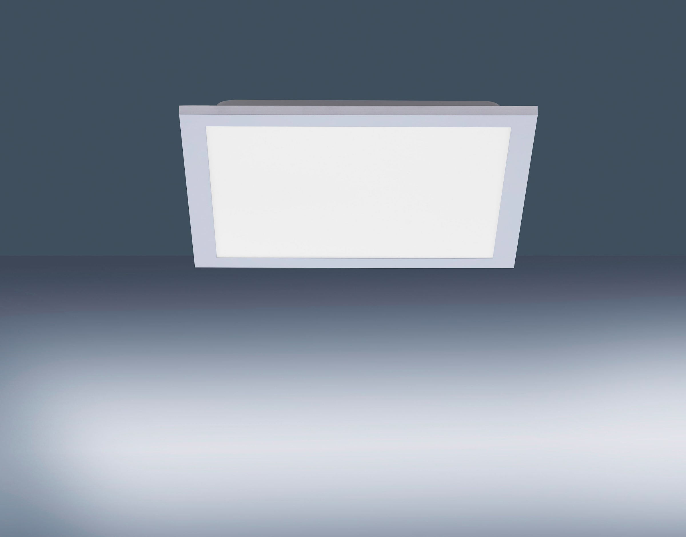 JUST LIGHT LED Panel »FLAT«, 1 flammig, Leuchtmittel LED-Board | LED fest integriert, LED Deckenleuchte, LED Deckenlampe