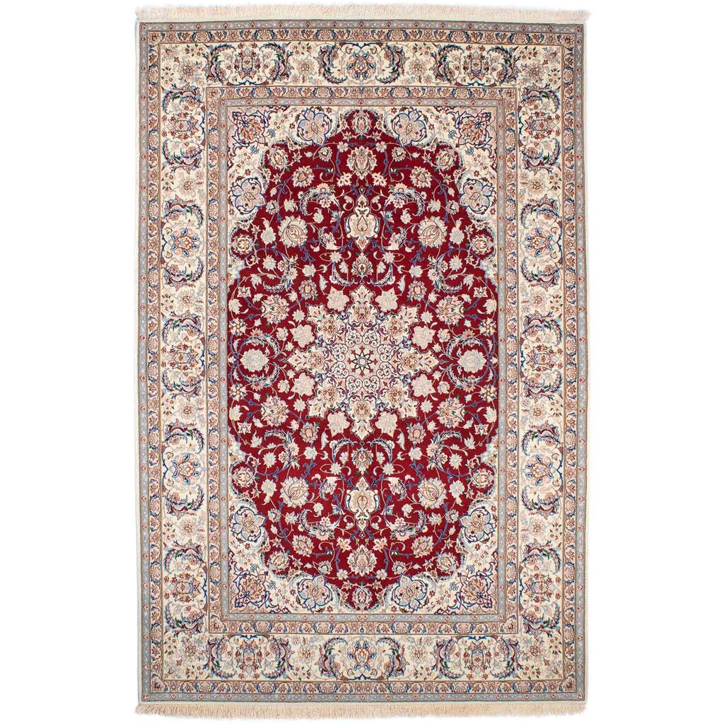 morgenland Orientteppich »Perser - Isfahan - Premium - 243 x 157 cm - rot«, rechteckig