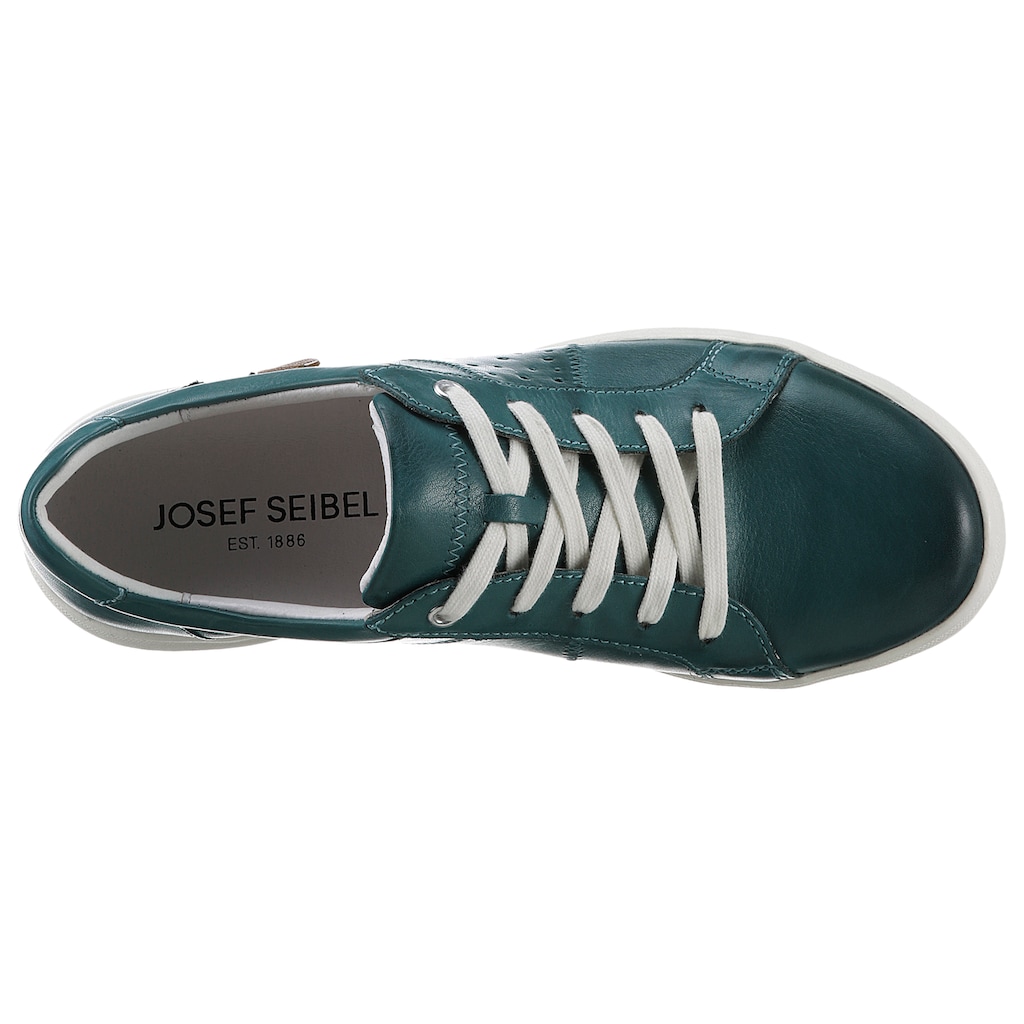 Josef Seibel Sneaker »CAREN 01«, mit gepolstertem Schaftrand, Freizeitschuh, Halbschuh, Schnürschuh