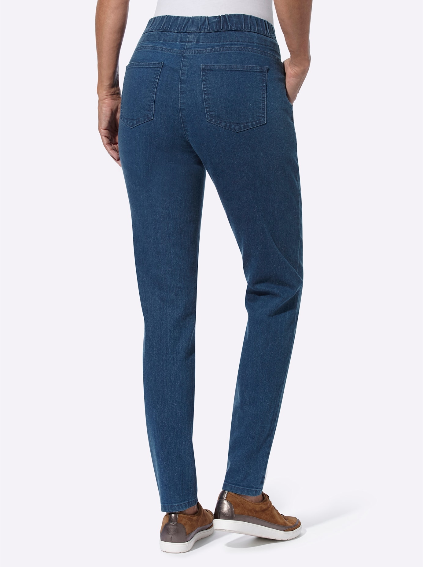 Classic Basics Schlupfjeans, (1 tlg.)