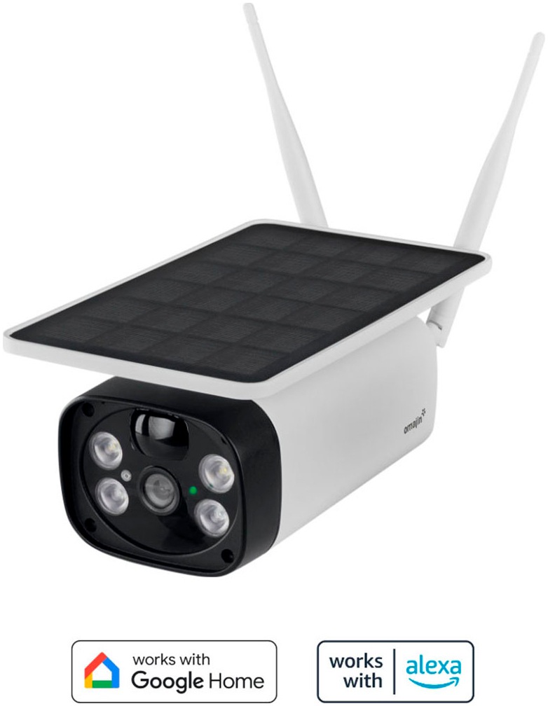 Omajin by Netatmo Überwachungskamera »Solar OMA-OSC-01-EU Solar mit Akku«, Außenbereich