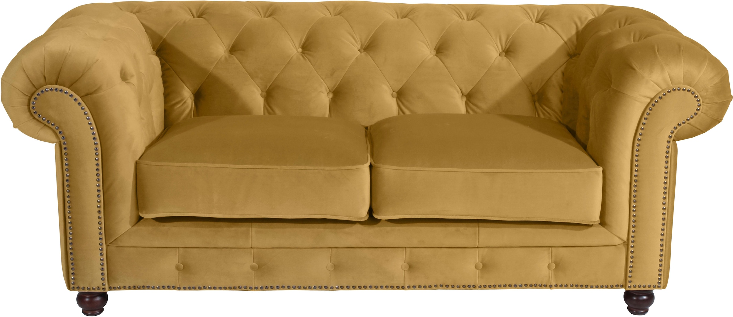 Chesterfield-Sofa »Old England modern, elegant und Retro, mit edler Knopfheftung«, im...