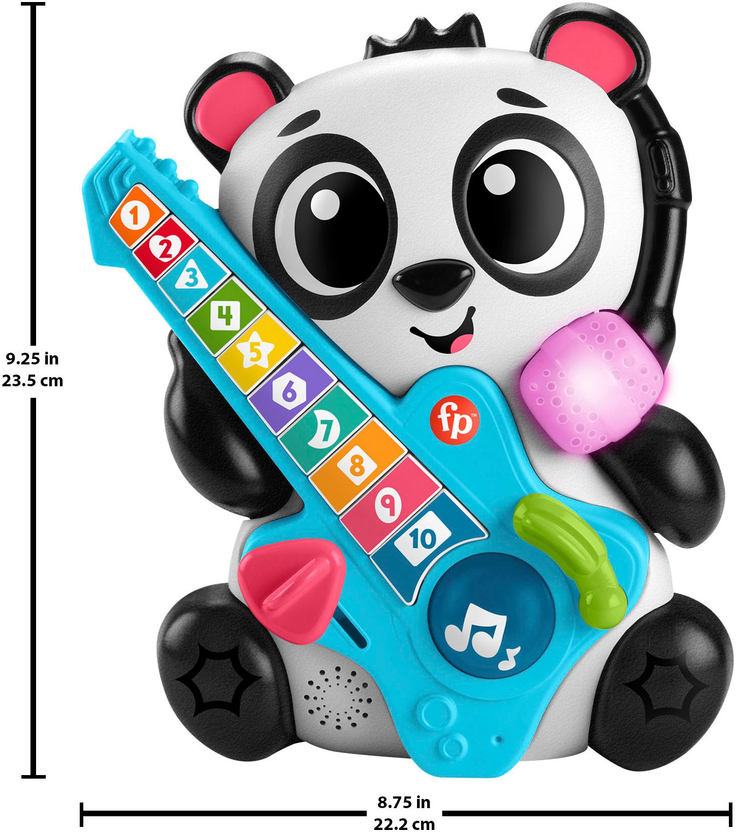 Fisher-Price® Lernspielzeug »Beat Bande Zahlen & Zauber Panda Liz«, mit Licht und Sound