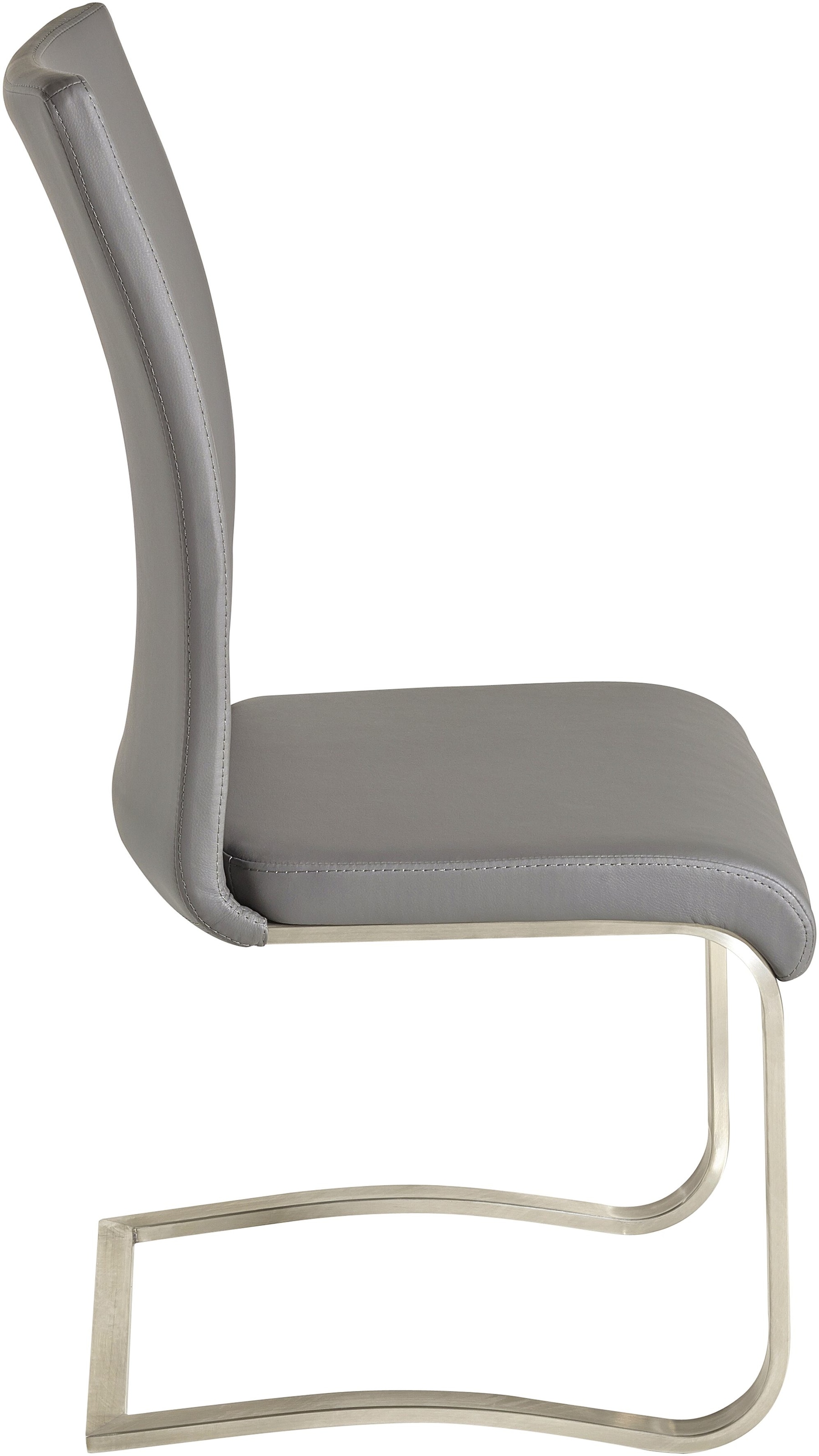 MCA furniture Freischwinger belastbar Stuhl Rechnung 130 (Set), kaufen 4er-, 6er-Set, Kg bis 6 Kunstleder, 2er-, auf St., »Arco«