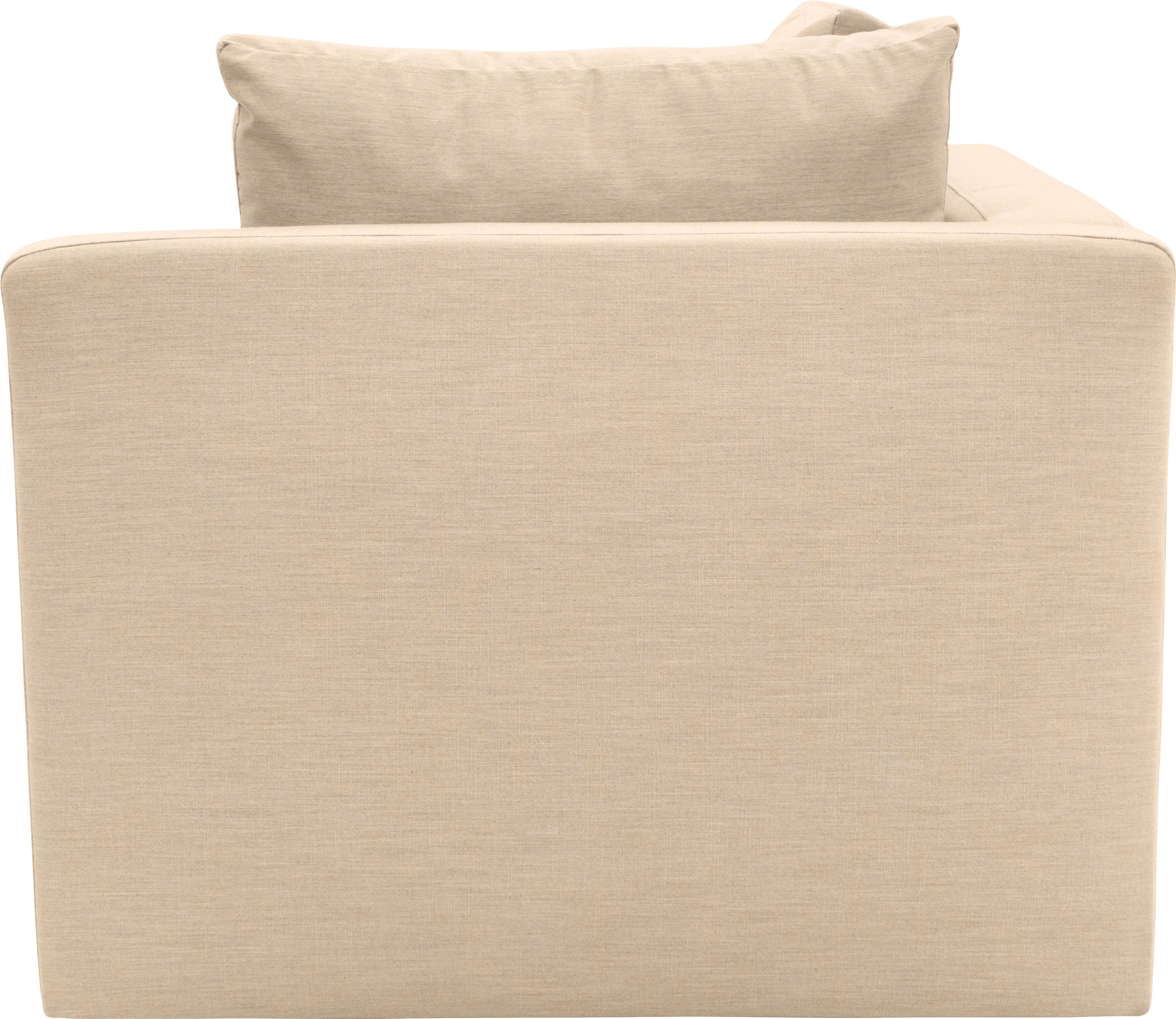 DOMO collection Sofa-Eckelement »Solskin, individuell erweiterbar/kombinierbar« mit losen Kissen. Rücken- und Seitenteile als Stecksystem.