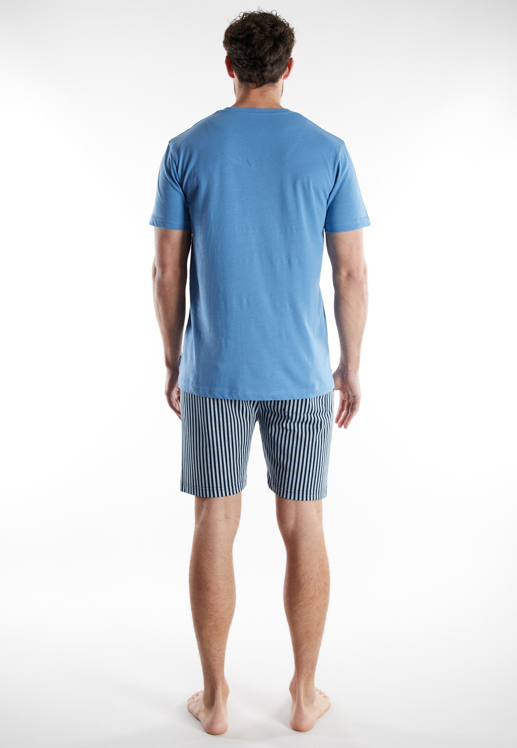 TOM TAILOR Shorty aus Baumwolle, Single Jersey Material, als Sleepwear