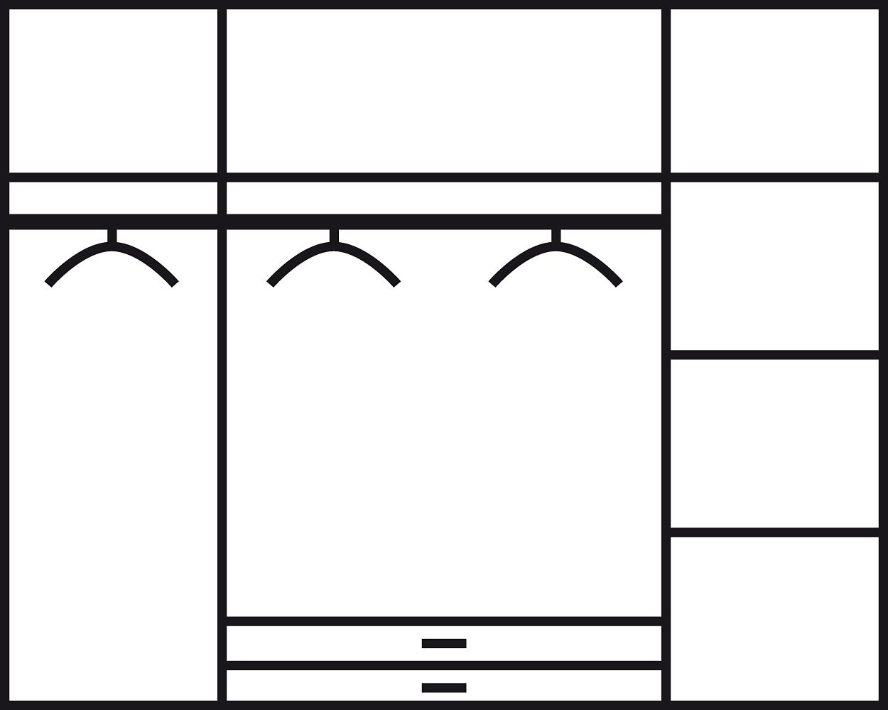 rauch Kleiderschrank »P4You«