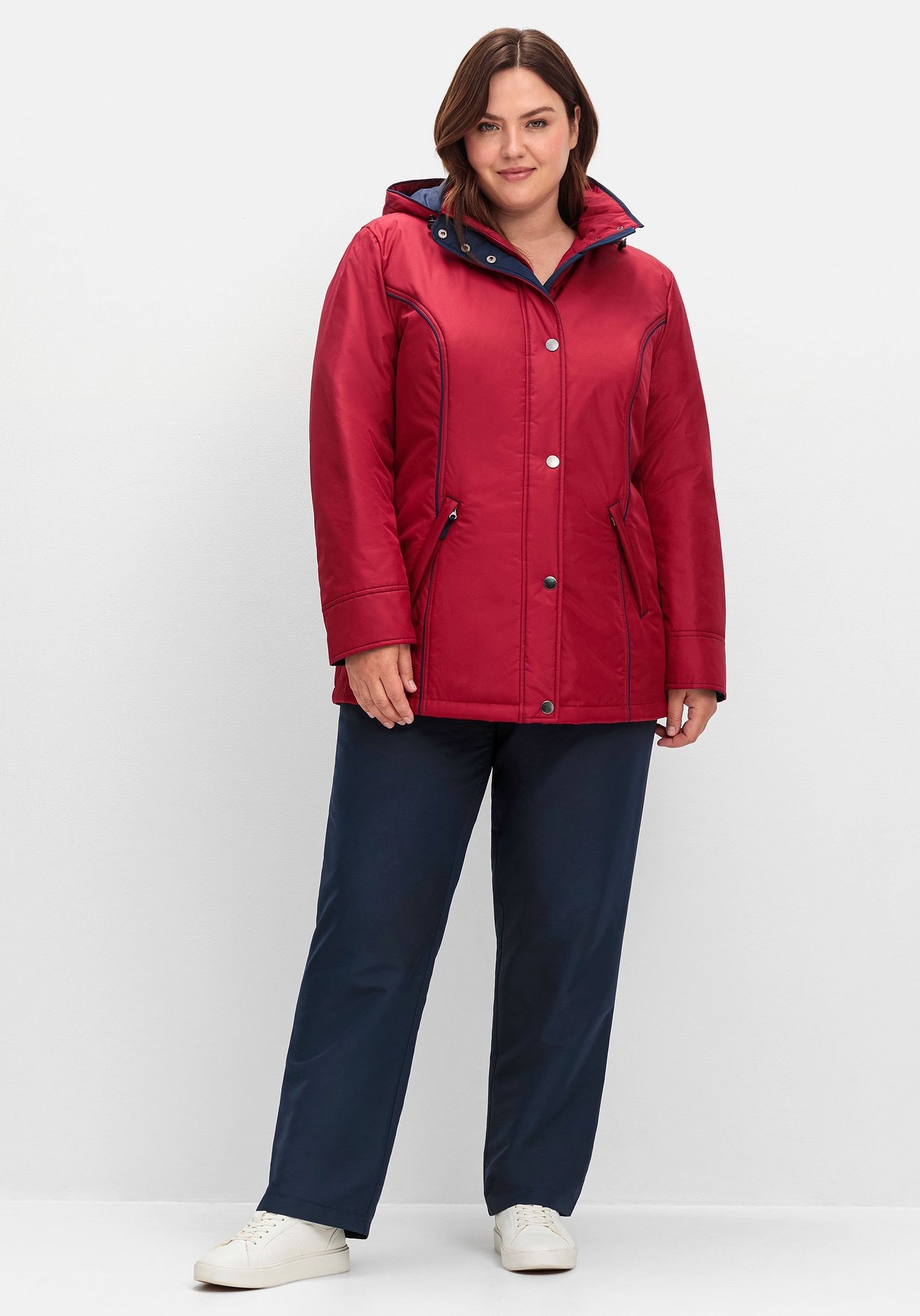 Sheego Outdoorjacke »Funktionsjacke wärmend, wind- und wasserabweisend«