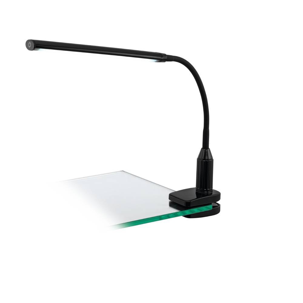EGLO Klemmleuchte »LAROA Tischlampe, Touchsensor, 4-step dimming, Klemmlampe« LED-Board Neutralweiß Leselampe, Schreibtischlampe, Büro, Arbeitszimmer, 45x6,5x27,5cm