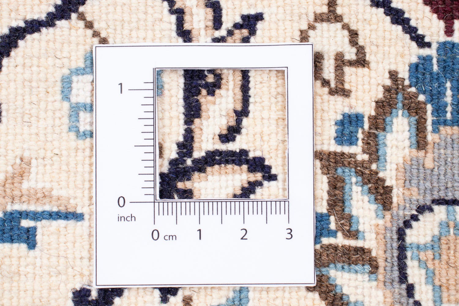 morgenland Orientteppich »Perser - Nain - Royal quadratisch - 210 x 202 cm - beige«, quadratisch, Wohnzimmer, Handgeknüpft, Einzelstück mit Zertifikat