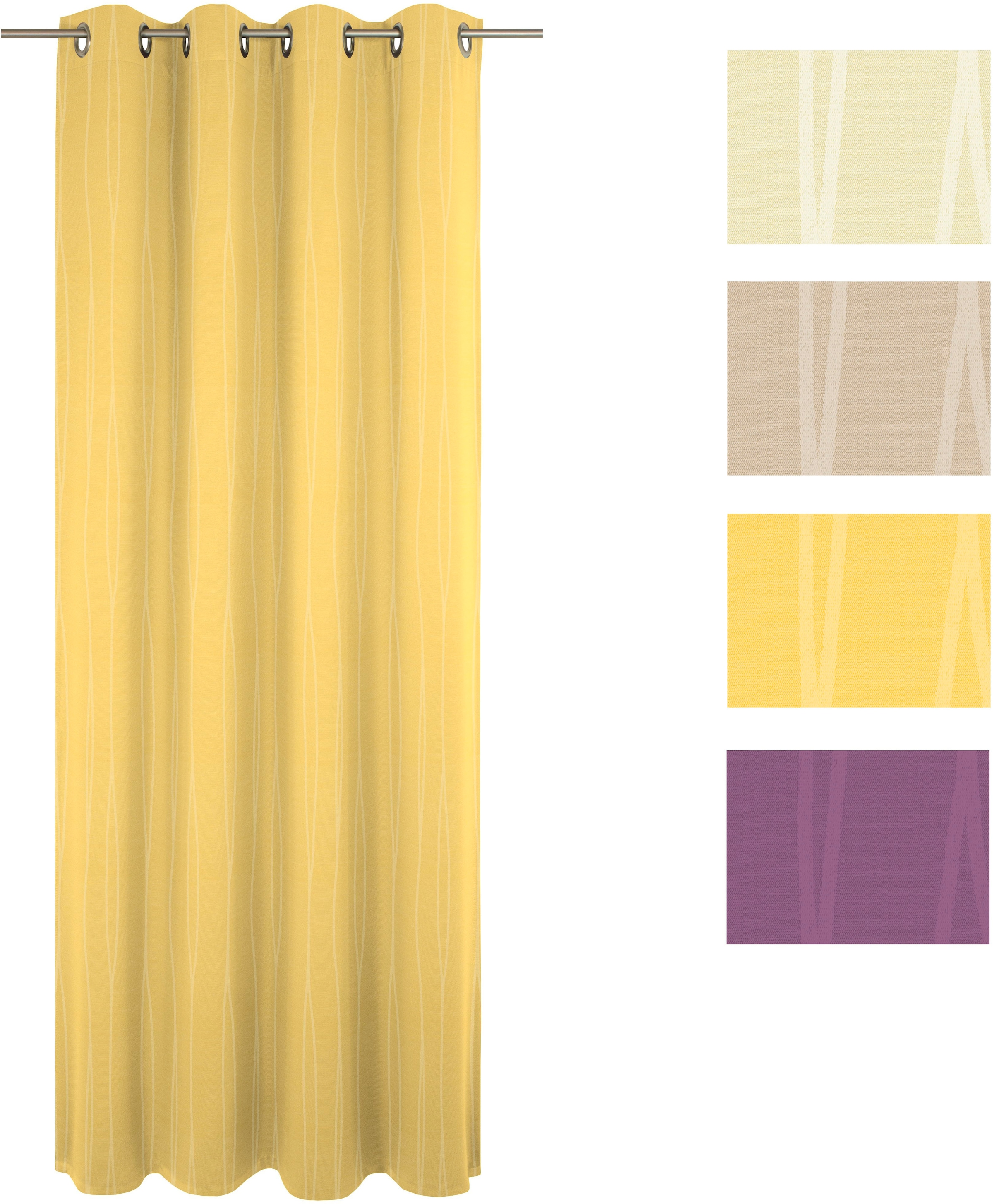 Wirth Vorhang »LANGWASSER« Ösen 1 Stk. tlg.