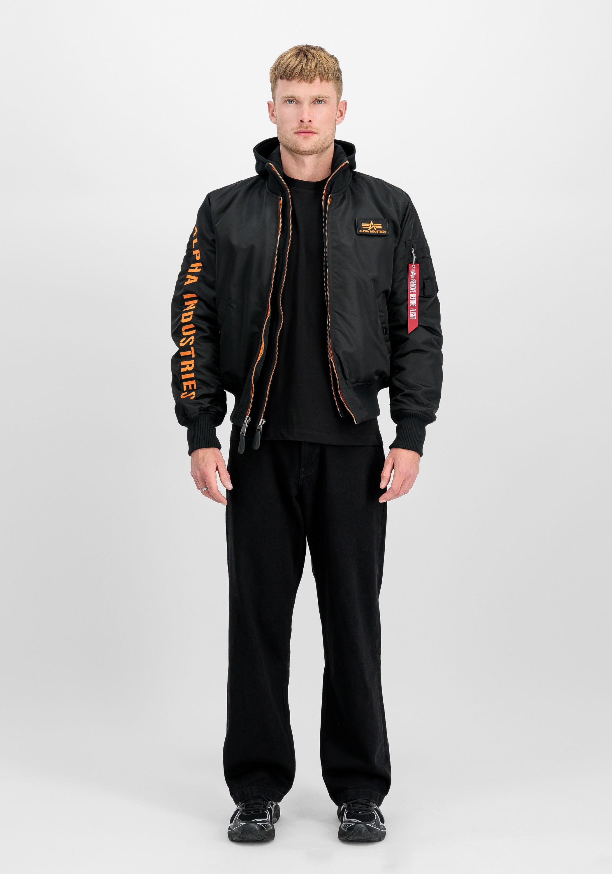 Alpha Industries Bomberjacke »MA-1 D-Tec Sleeve Embroidery«