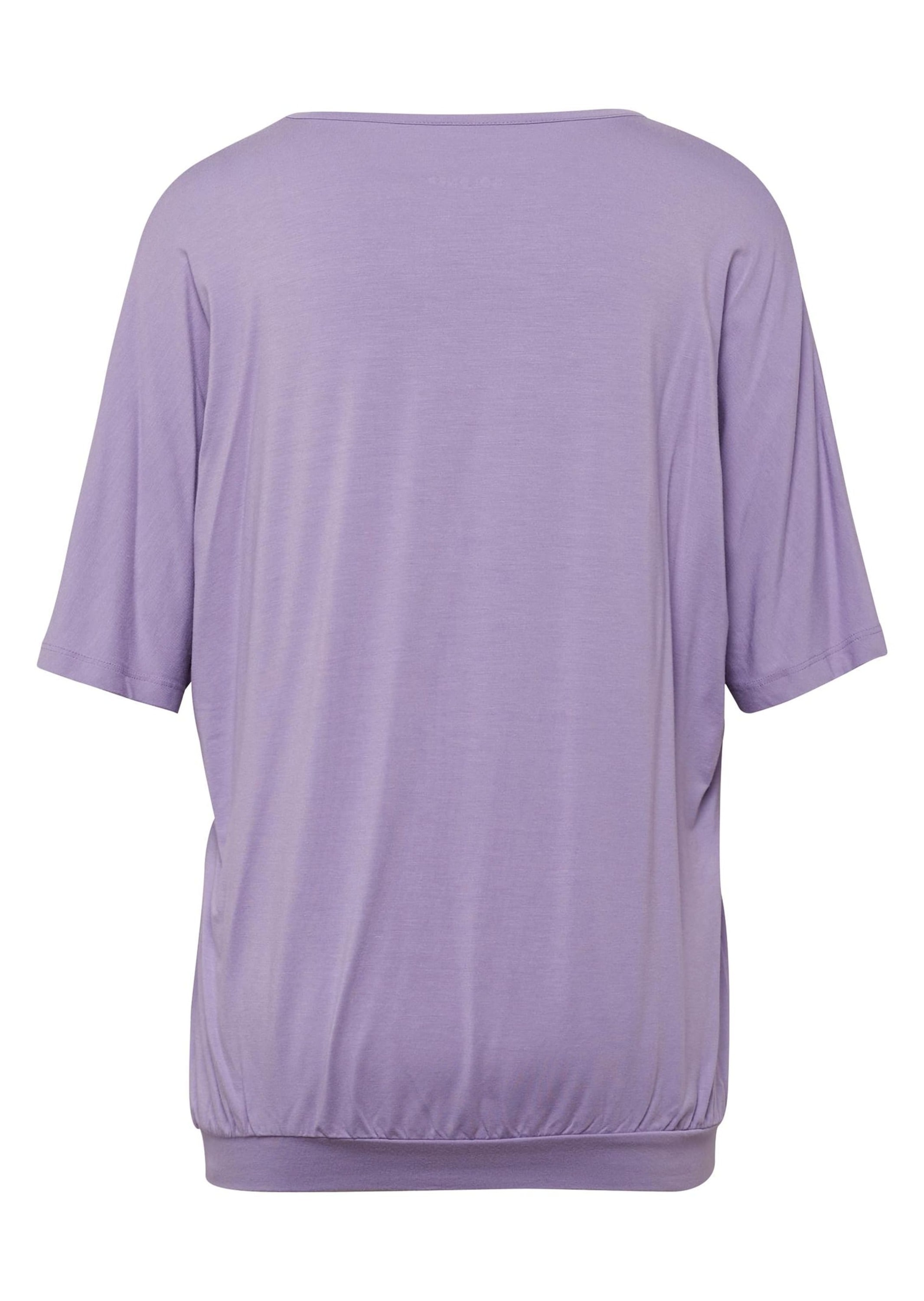 GOLDNER Langarm-Poloshirt »Shirt mit V-Ausschnitt Shirt mit V-Ausschnitt«