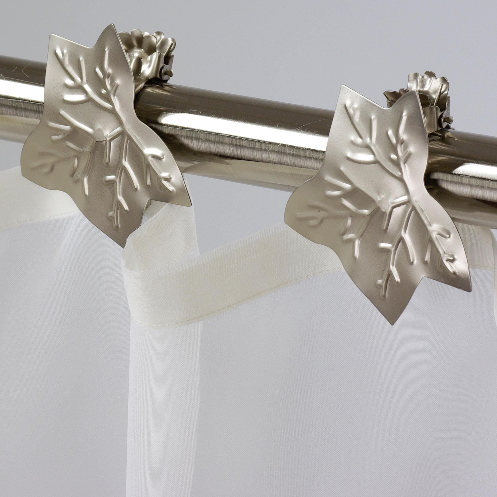 Liedeco Dekoklammer »Blatt« für Gardinen, Vorhänge