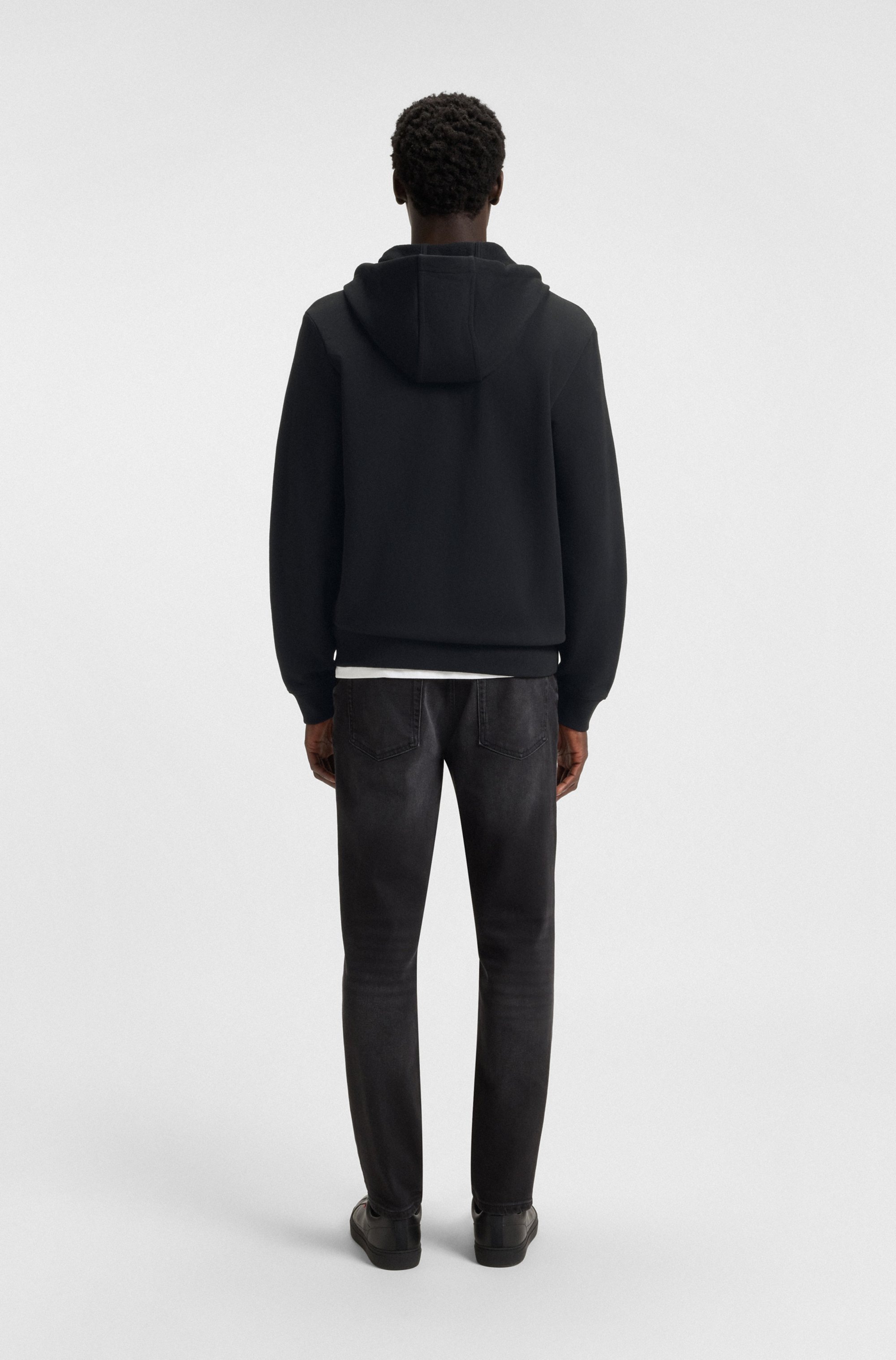 HUGO Kapuzensweatjacke »Daple« Kapuze mit Kordelzug, Regular Fit, HUGO Weblabel