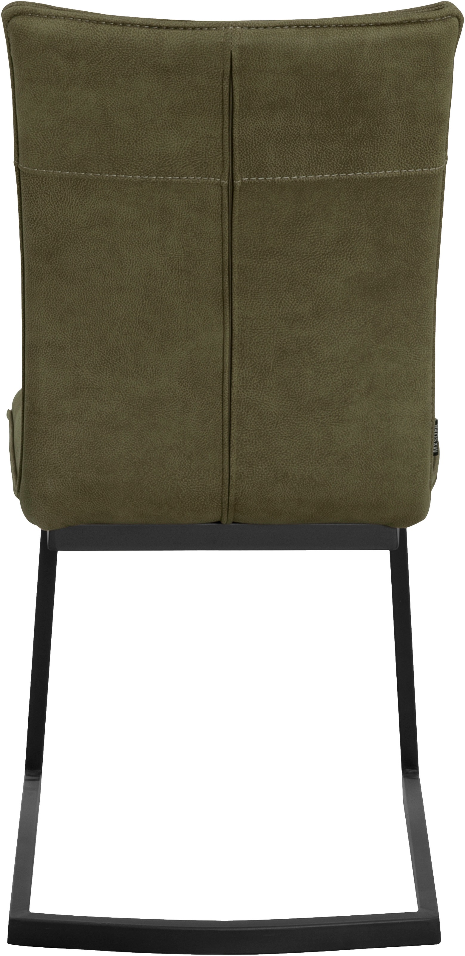 OMG Design Freischwinger »Amara«, (Set), 2 St., Stoff, Esszimmerstuhl, Küchenstuhl, pflegeleichter Bezug